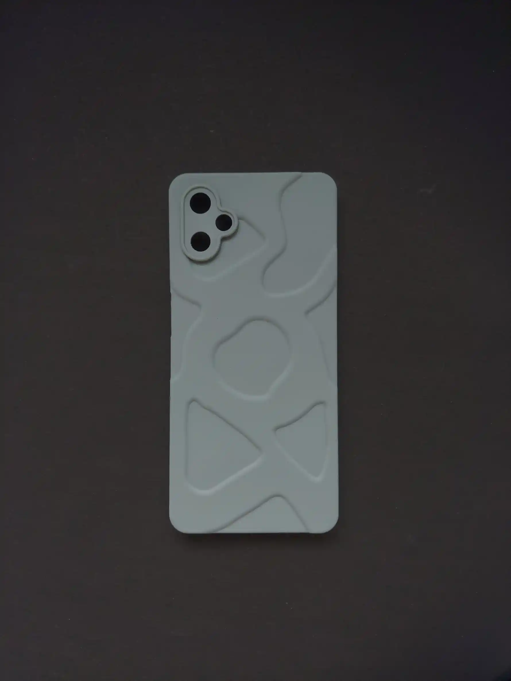  SAMSUNG GALAXY F06 Gray Textured Phone Case