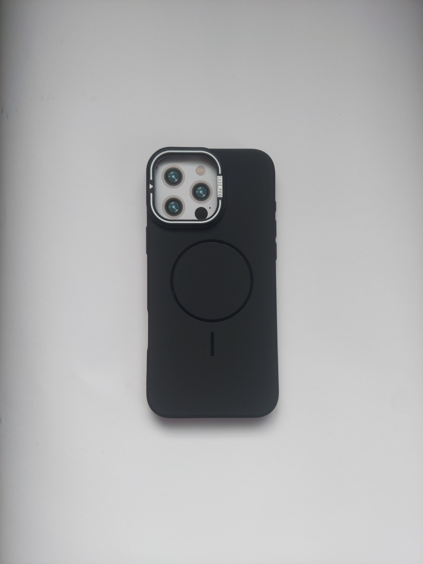 IPhone 16 Pro max Premium MagSafe Compatible Black Phone Case