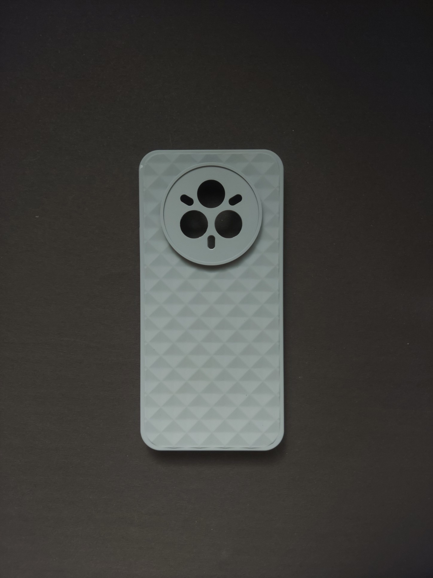 Realme14 Pro Plus gray Textured Phone Case