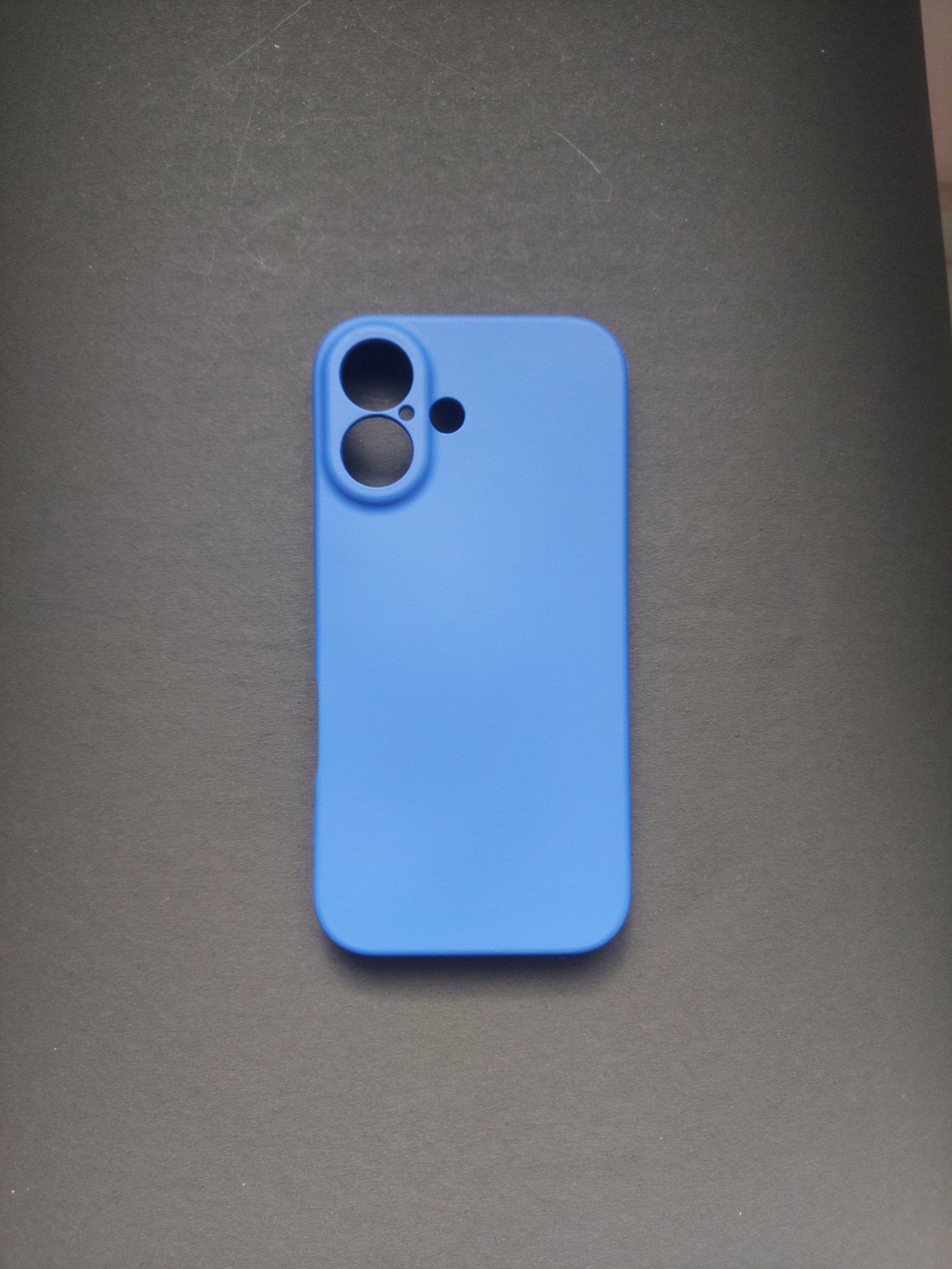 IPhone 16 | Blue Silicone Phone Case