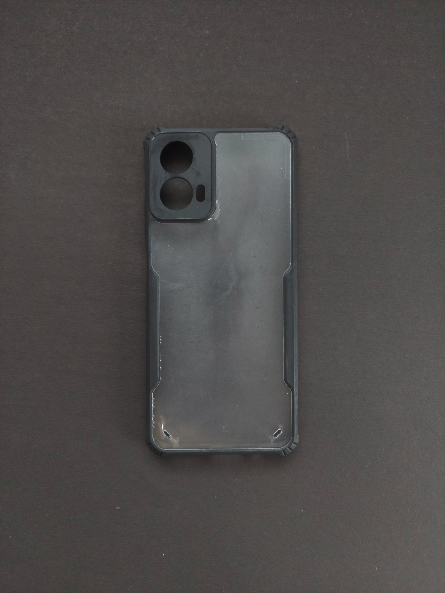  MOTOROLA G34 Transparent Protective Phone Case