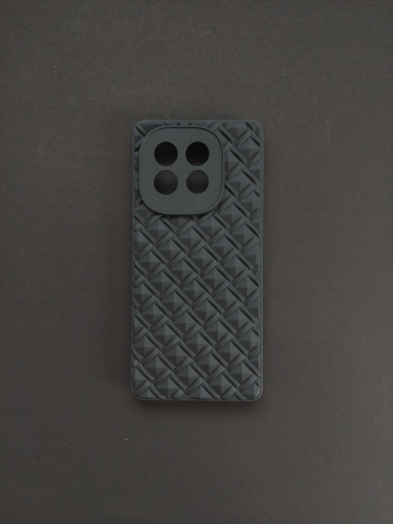 I Qoo Neo 10 Textured Black Phone Case