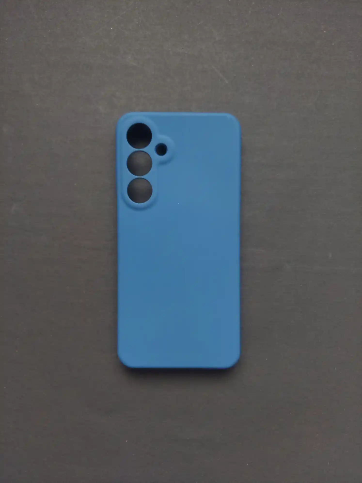  SAMSUNG GALAXY S24 Fe Blue Silicone Phone Case