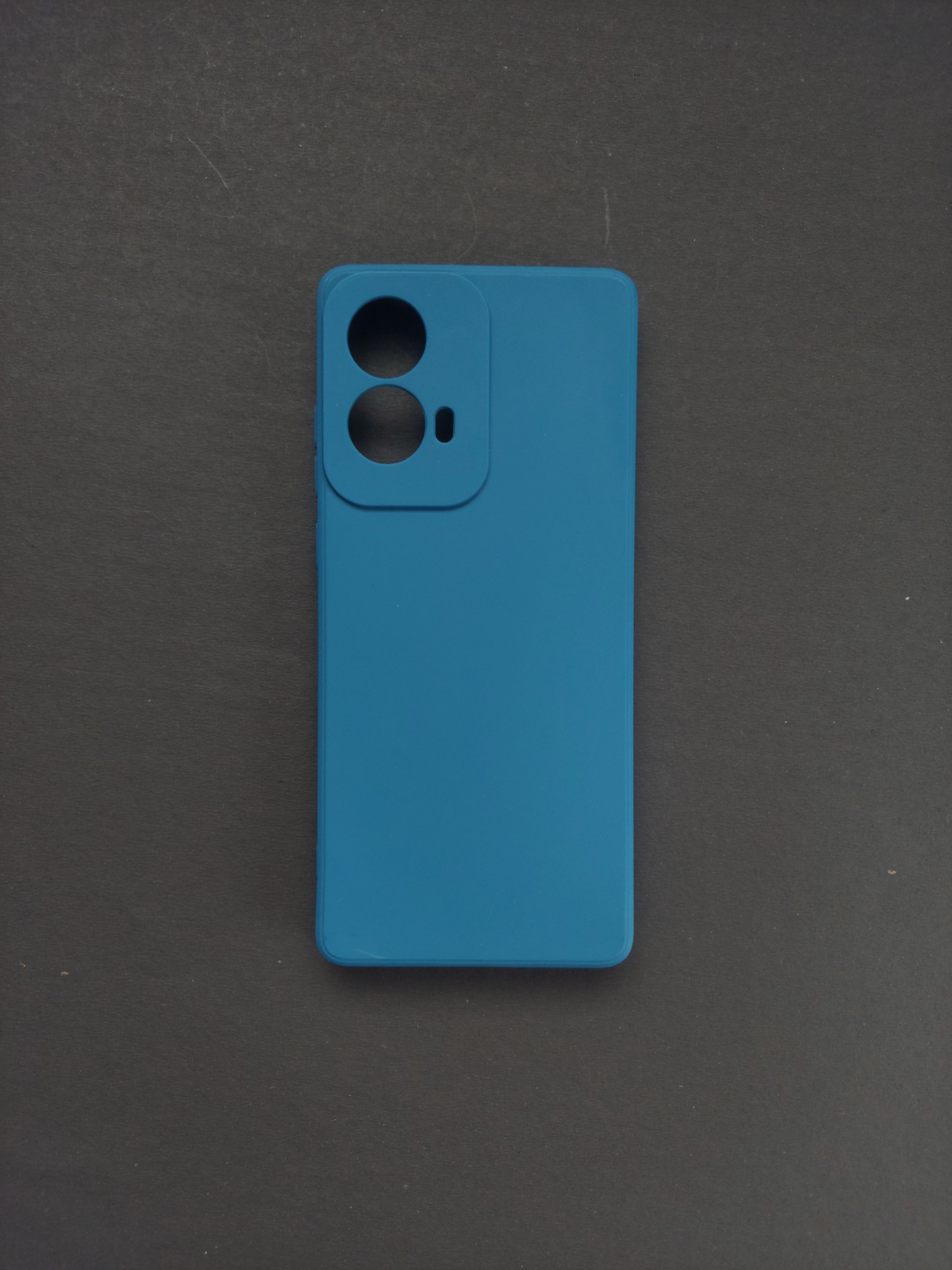 MOTOROLA G85 Blue Silicone Phone Case