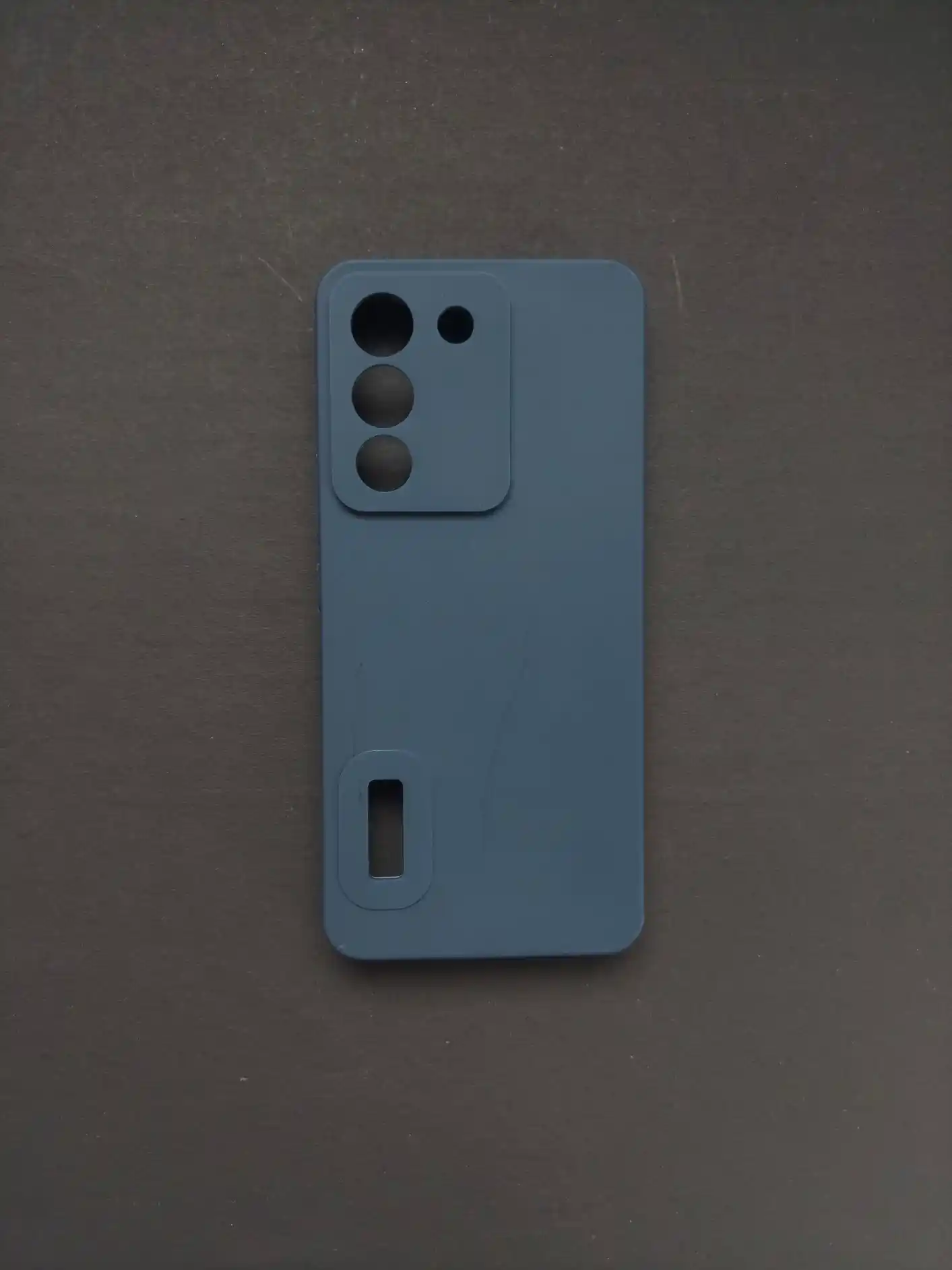 VIVO Y200 Dark Blue Silicone Phone Case