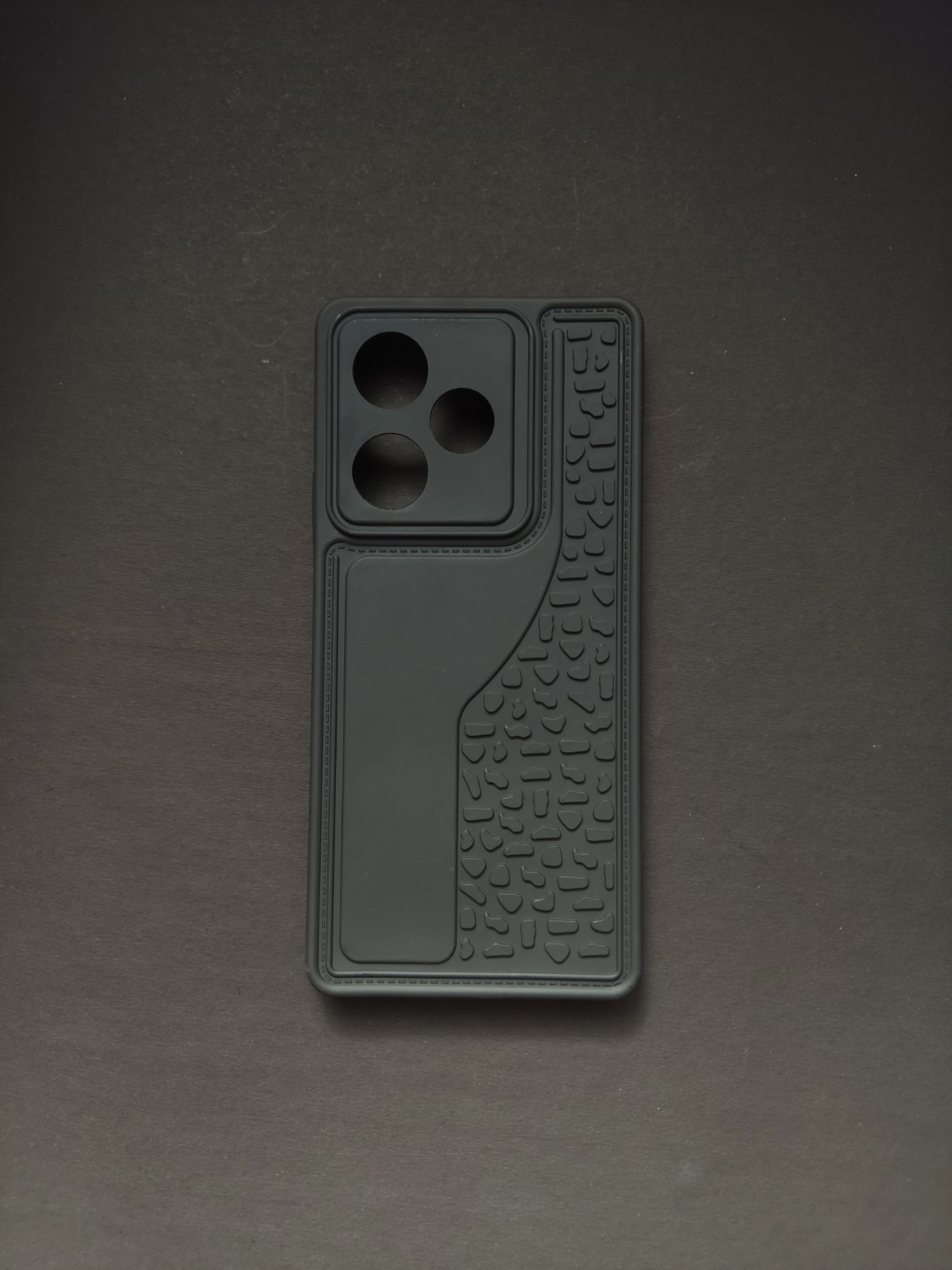 Realme GT7 Black Textured Phone Case