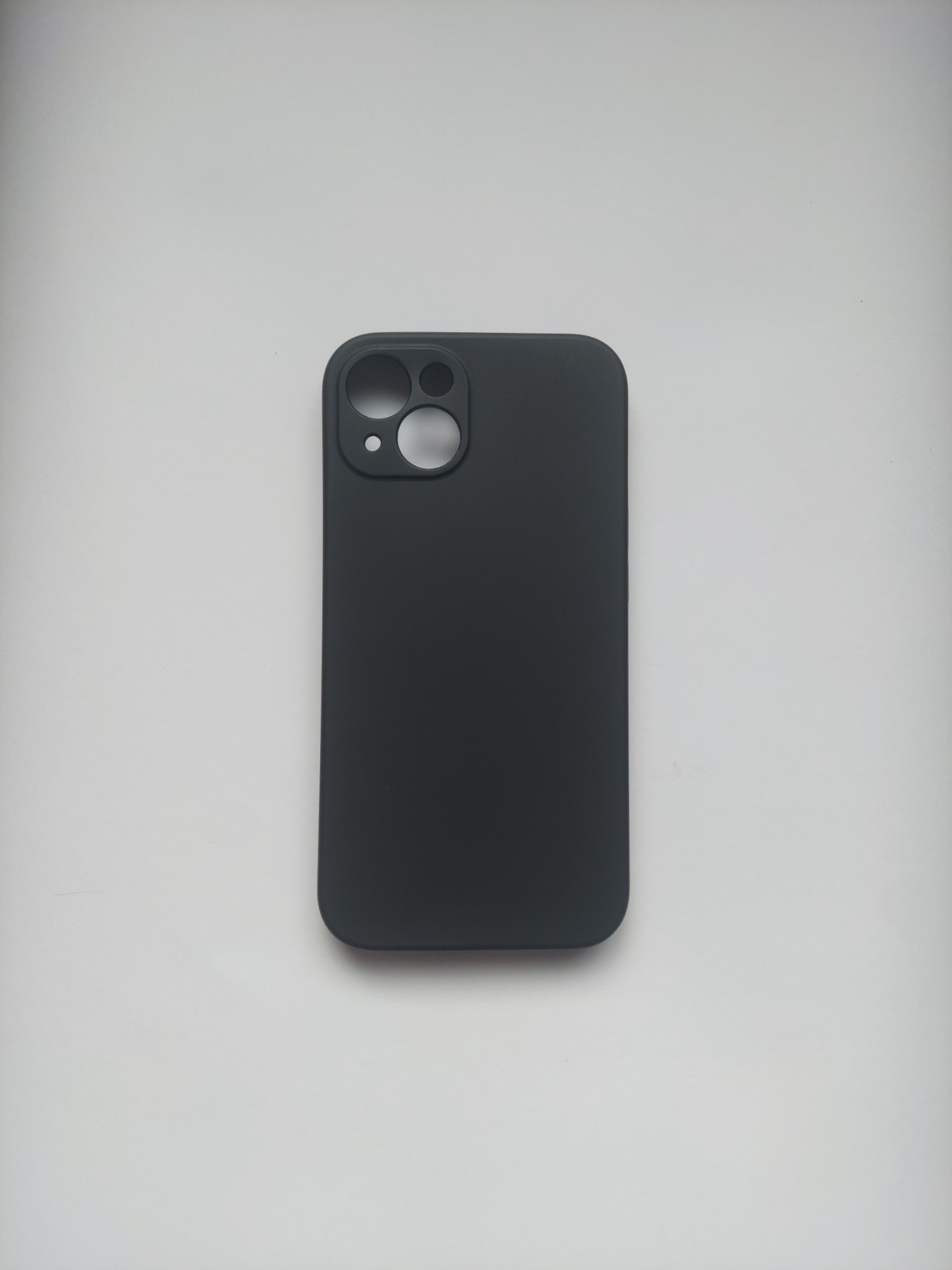 IPHONE 13 | Black Silicone Phone Case