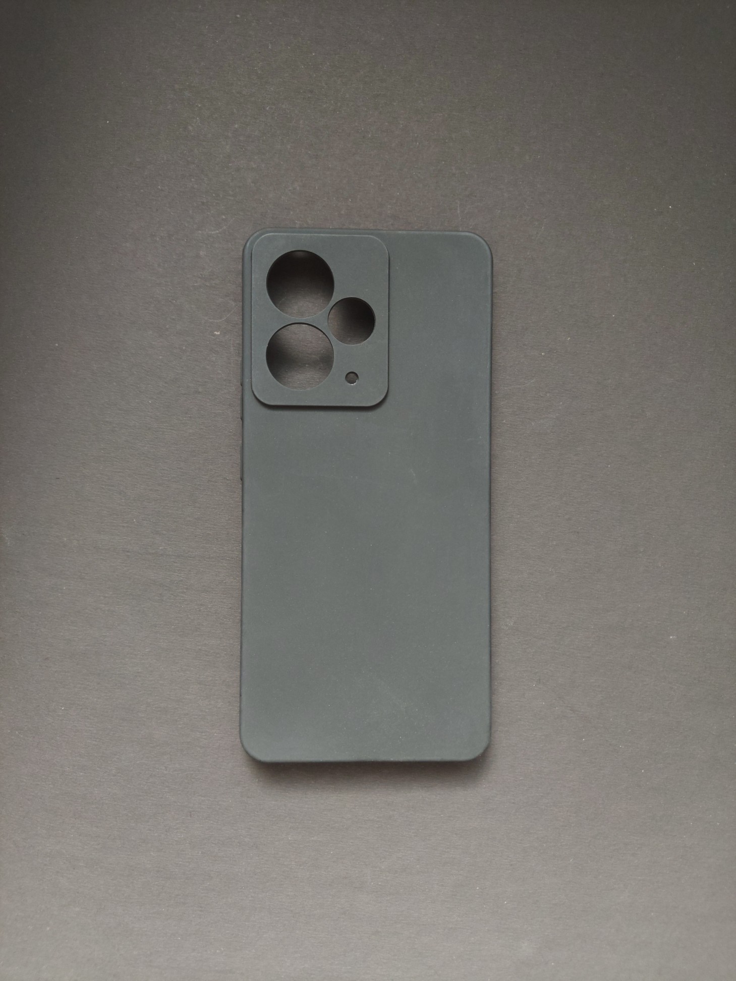 Realme14t Black Silicone Phone Case