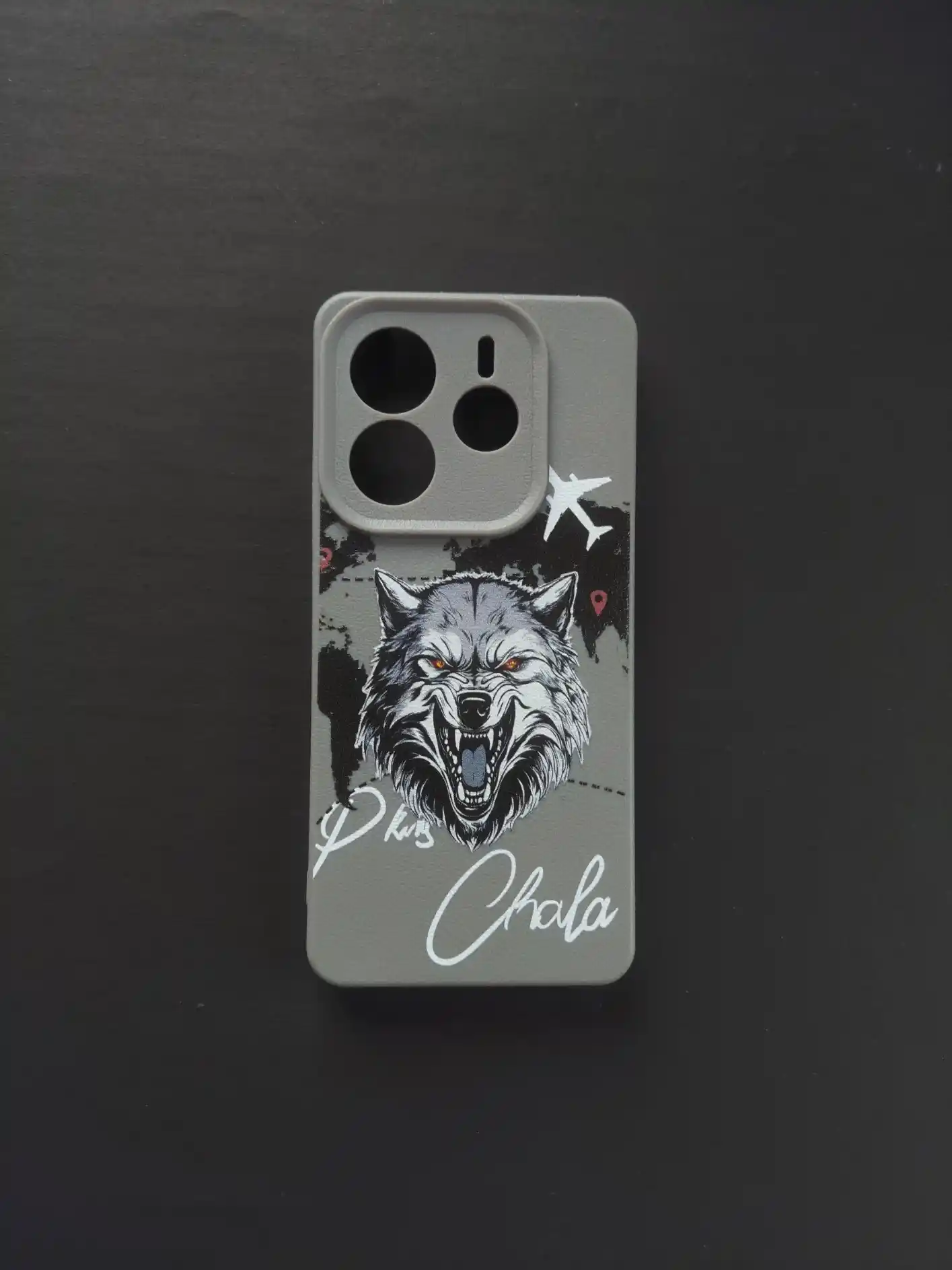 REDMI Note 14 Wolf-Themed Phone Case