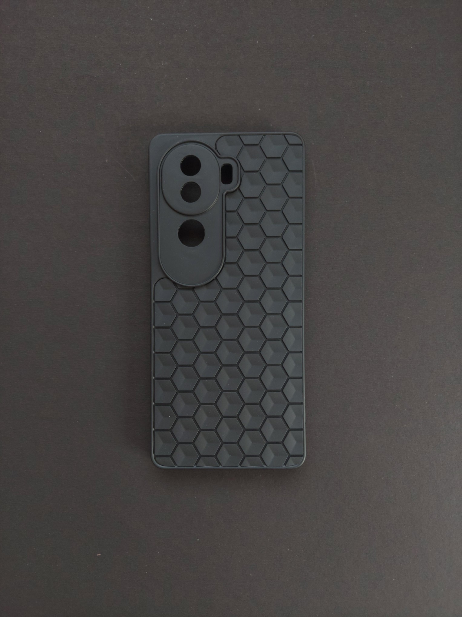 iQOO Z9s black Hexagonal Pattern Phone Case