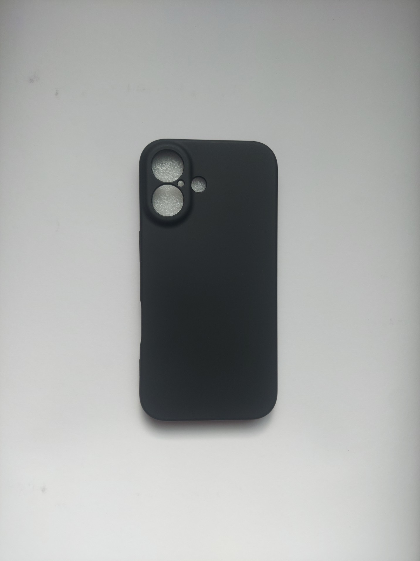 IPHONE 16 | Black Silicone Phone Case