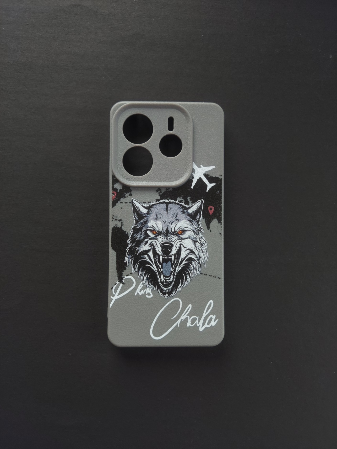 REDMI Note 14 Wolf-Themed Phone Case