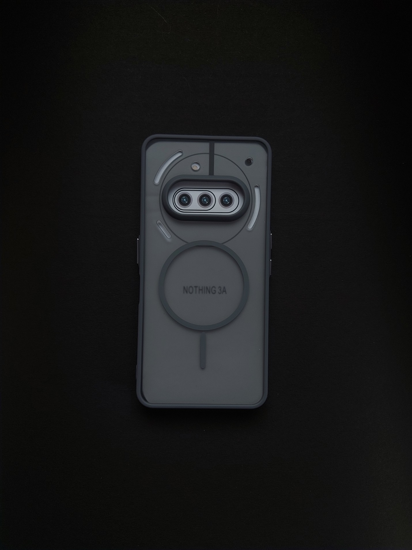 Nothing Phone 3A Grey Magsafe Working Cover