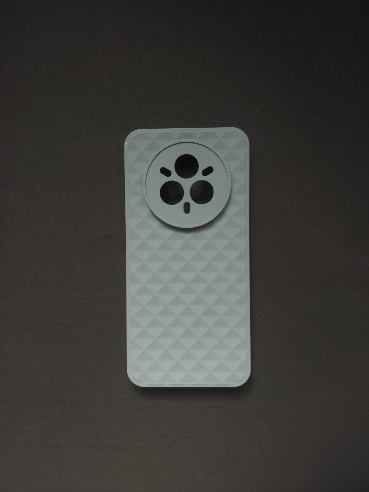 Realme14 Pro Plus gray Textured Phone Case