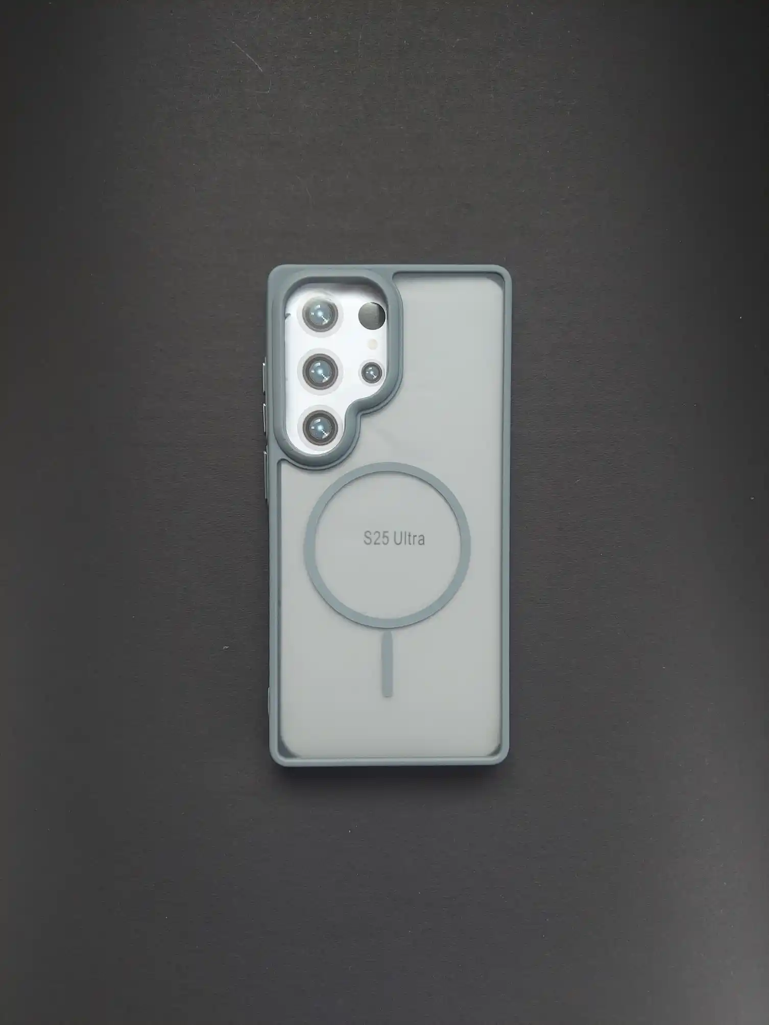  SAMSUNG GALAXY S25 ULTRA GREY MagSafe Compatible Phone Case 