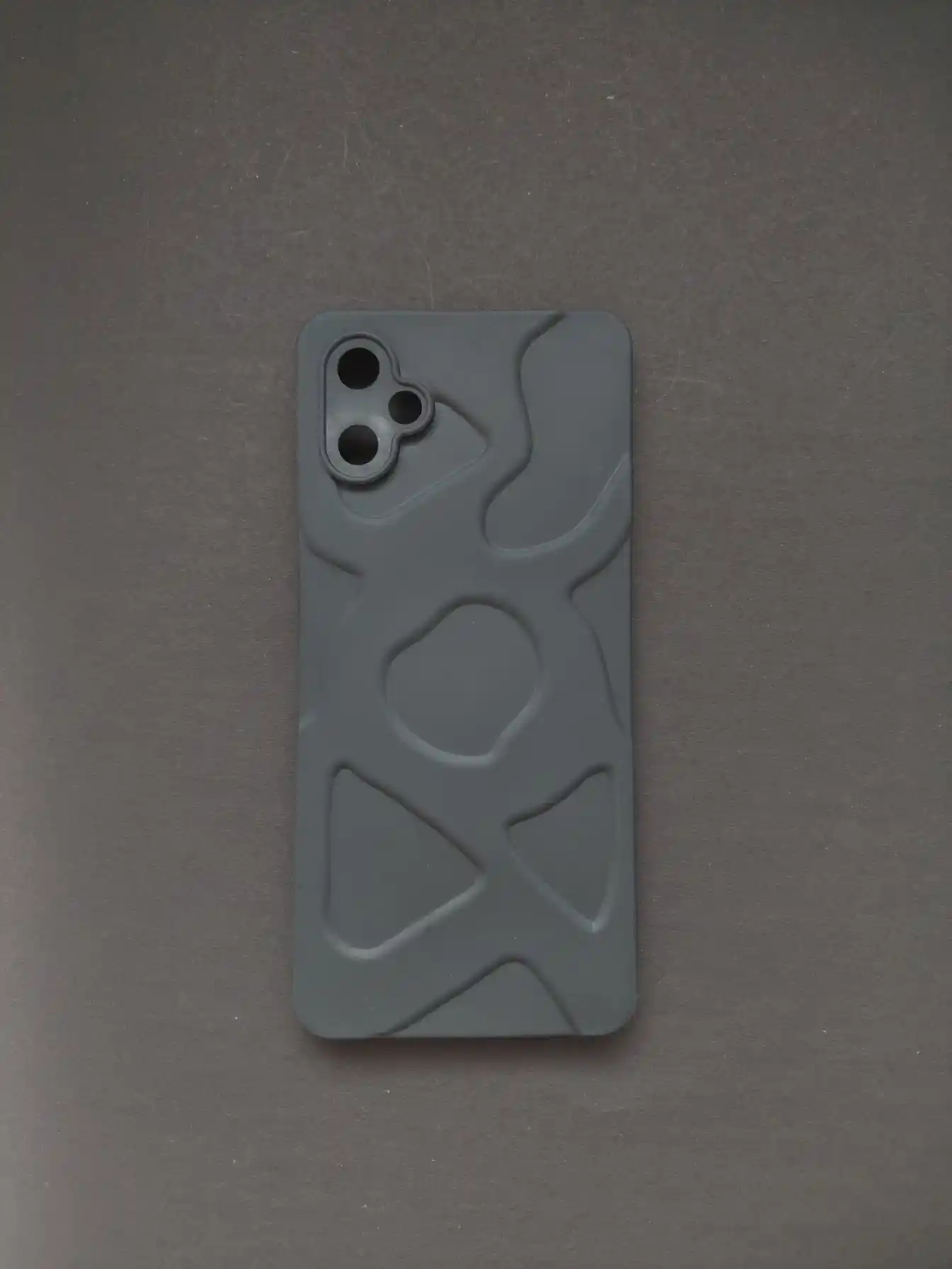  SAMSUNG GALAXY F06 Matte Black Geometric Phone Case