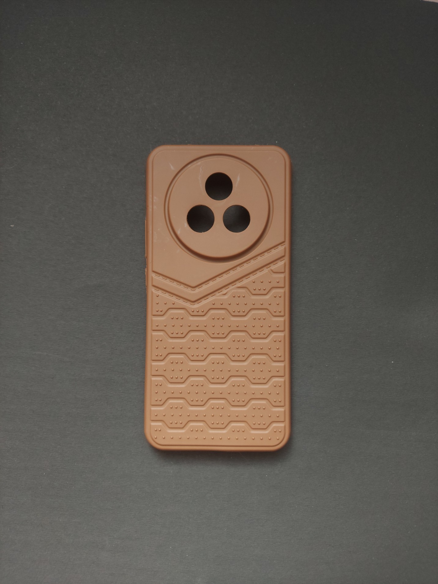 Realme P3 PRO Brown Silicone Phone Case