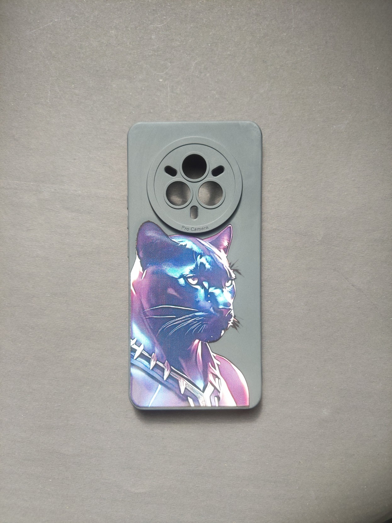Realme14 Pro Black Panther Cat Phone Case
