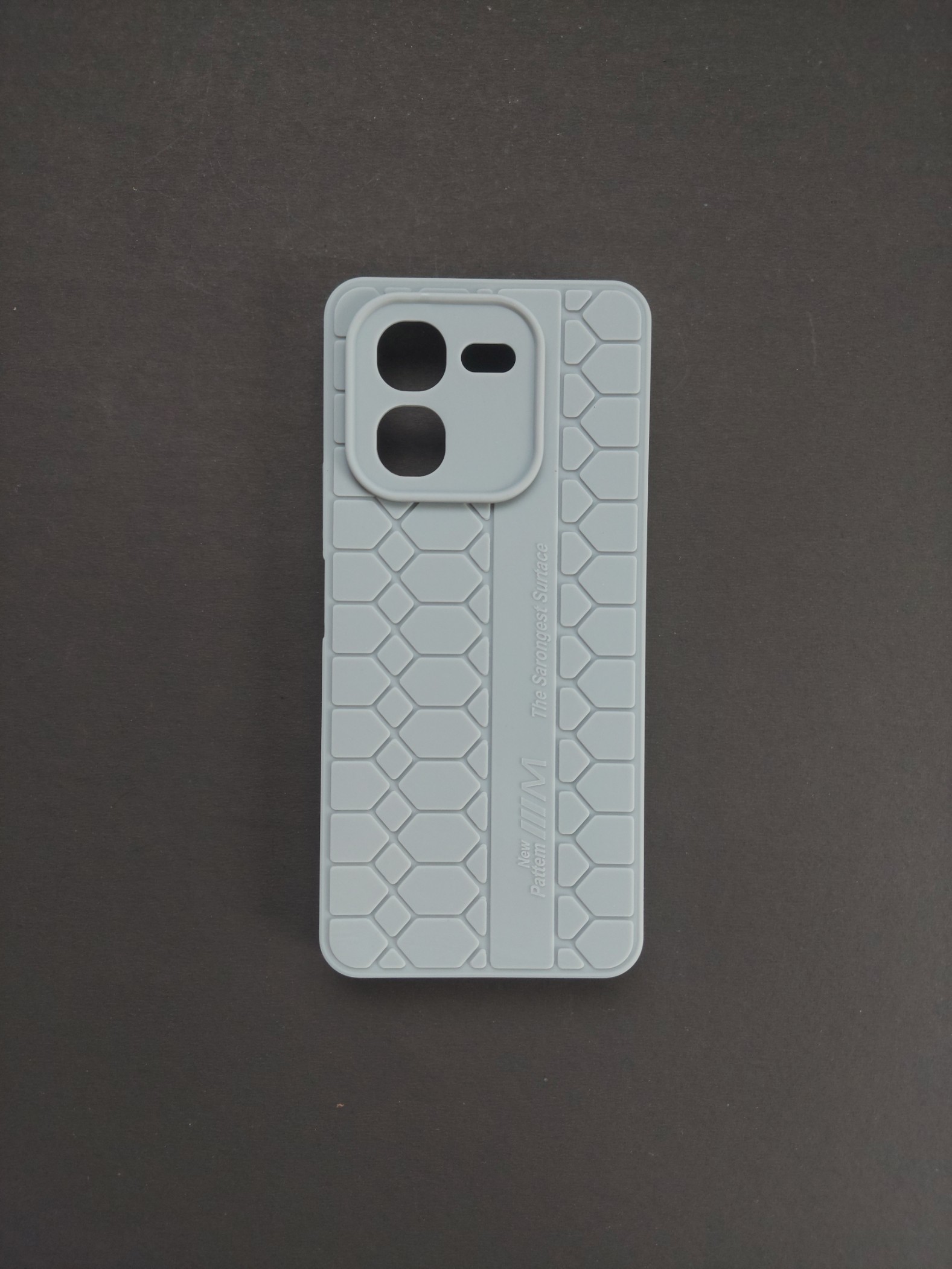 iQOO Z9x grey Protective Silicone Phone Case