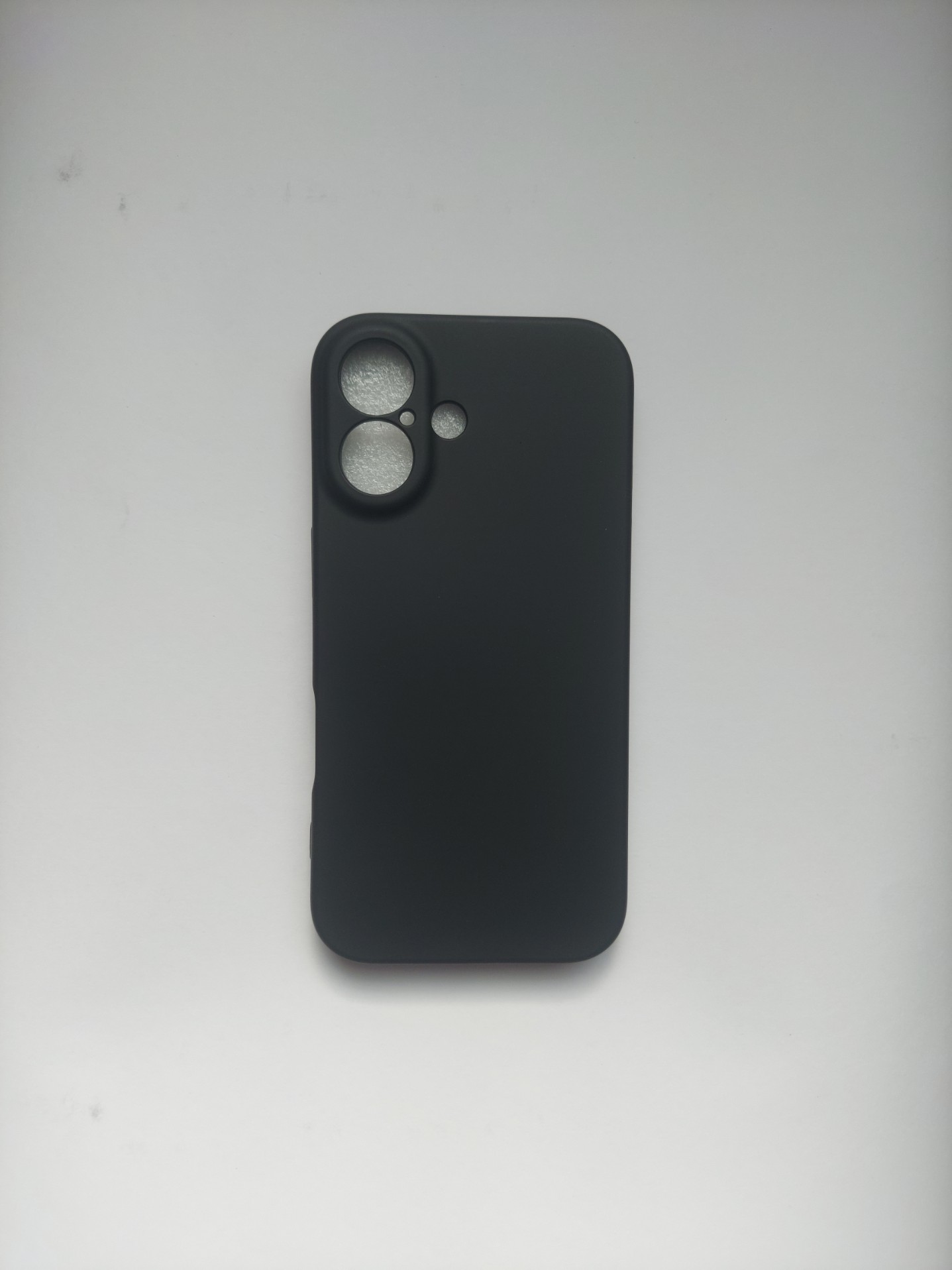 IPHONE 16 | Black Silicone Phone Case