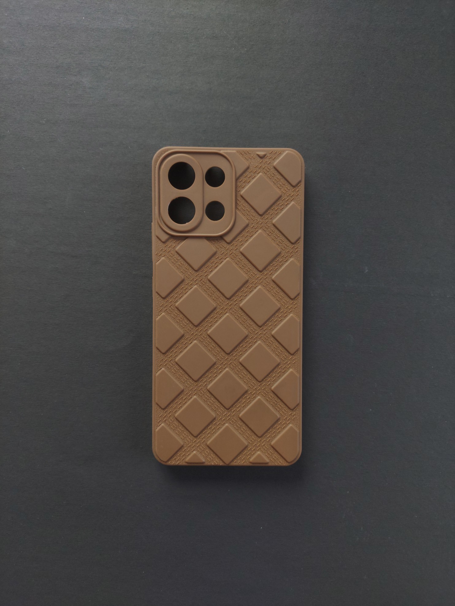 OPPO K13  Geometric Pattern Brown Phone Case