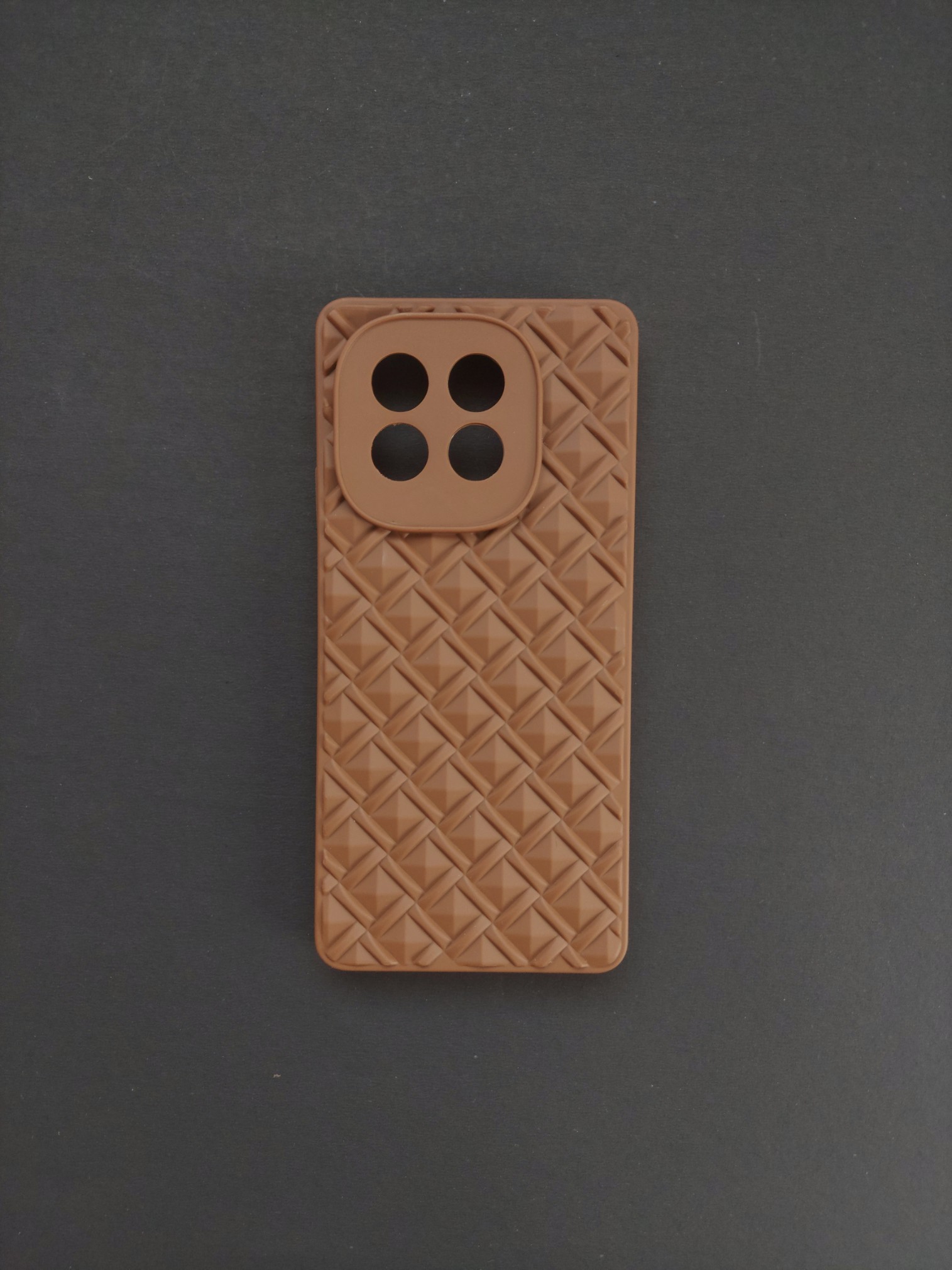 iQoo Neo 10 Brown Textured Phone Case