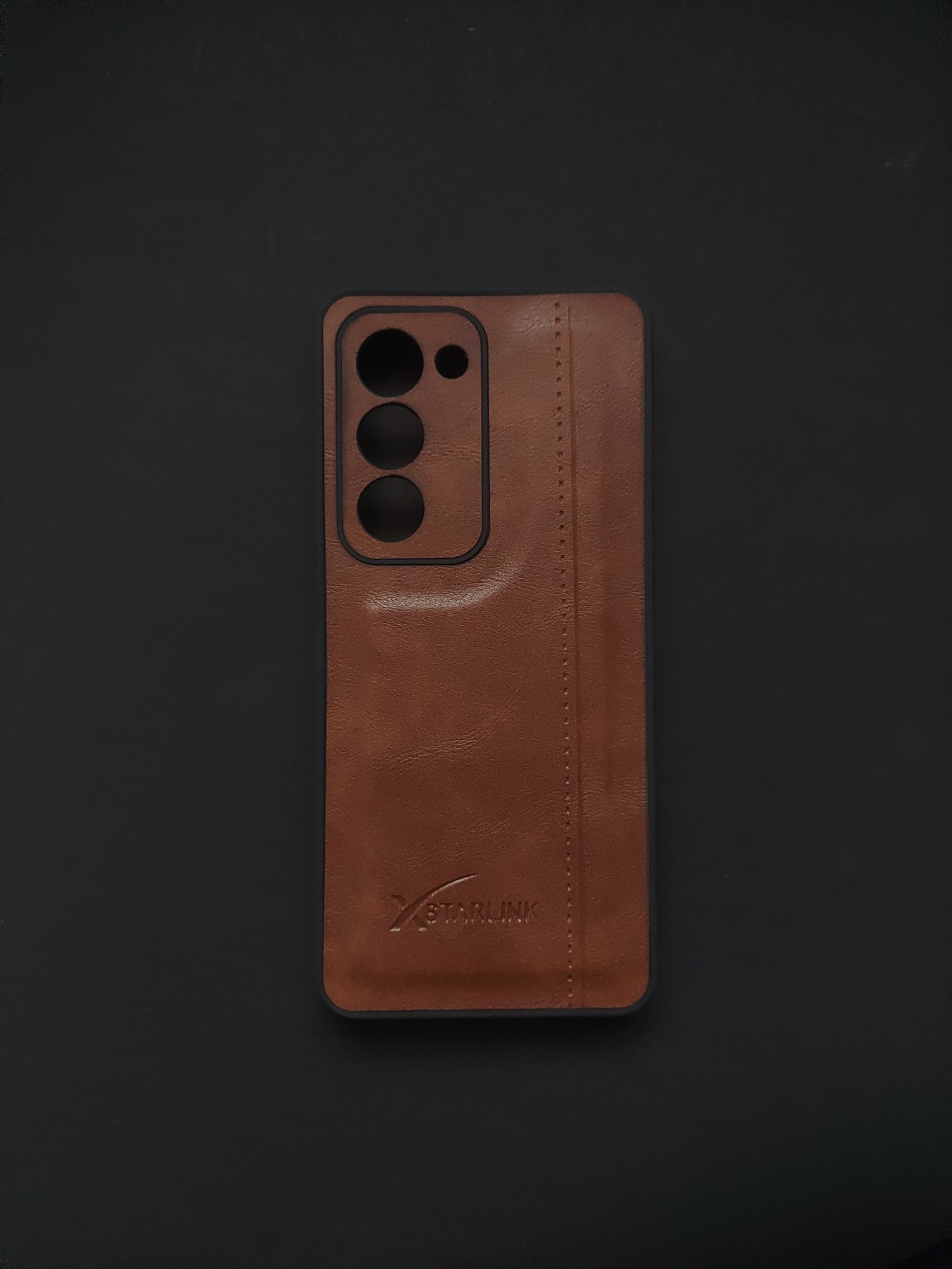 OPPO A5 Brown Leather Phone Case