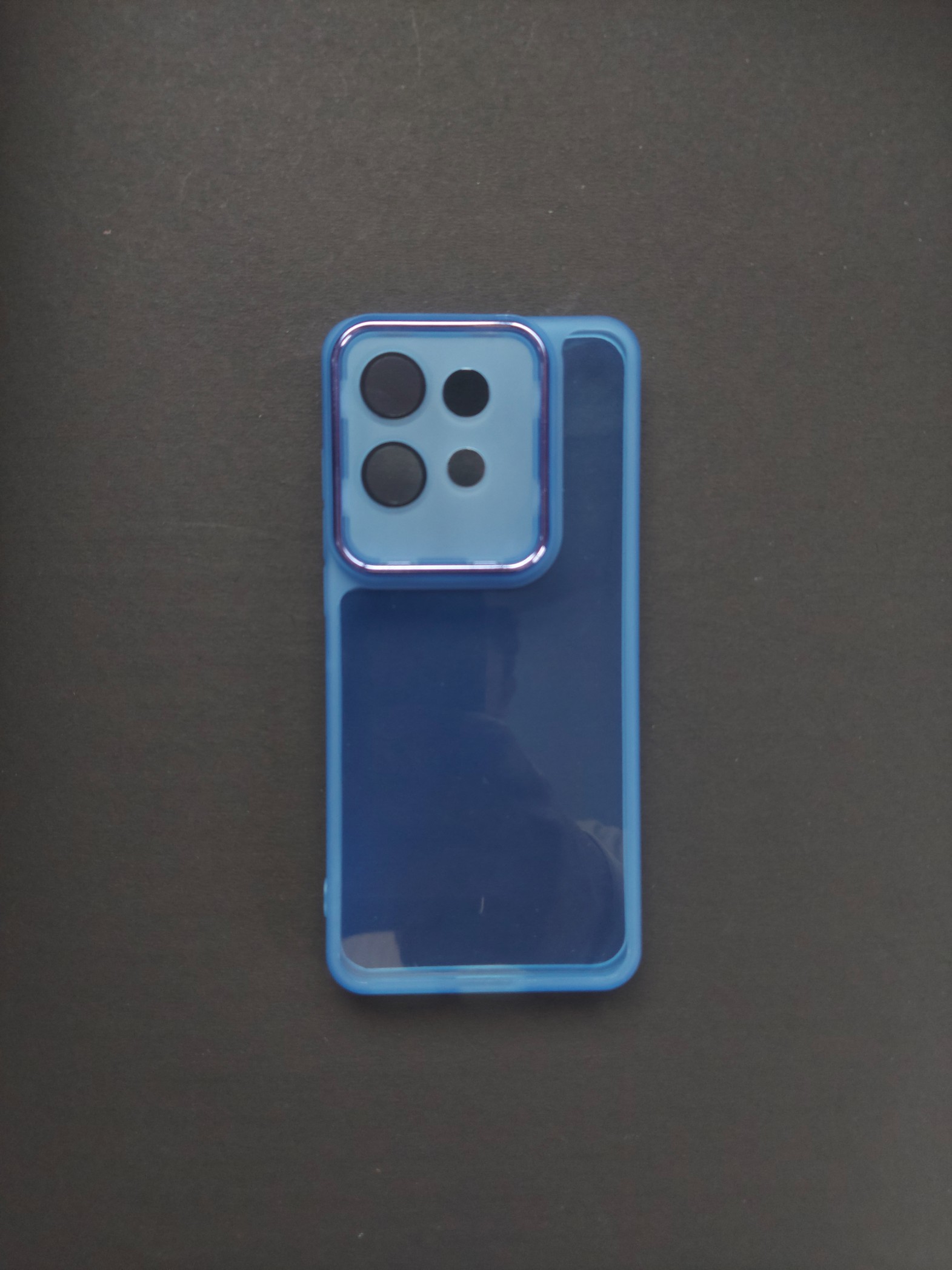 Motorola edge 50 neo Blue Phone Case Blue Protective Phone Case