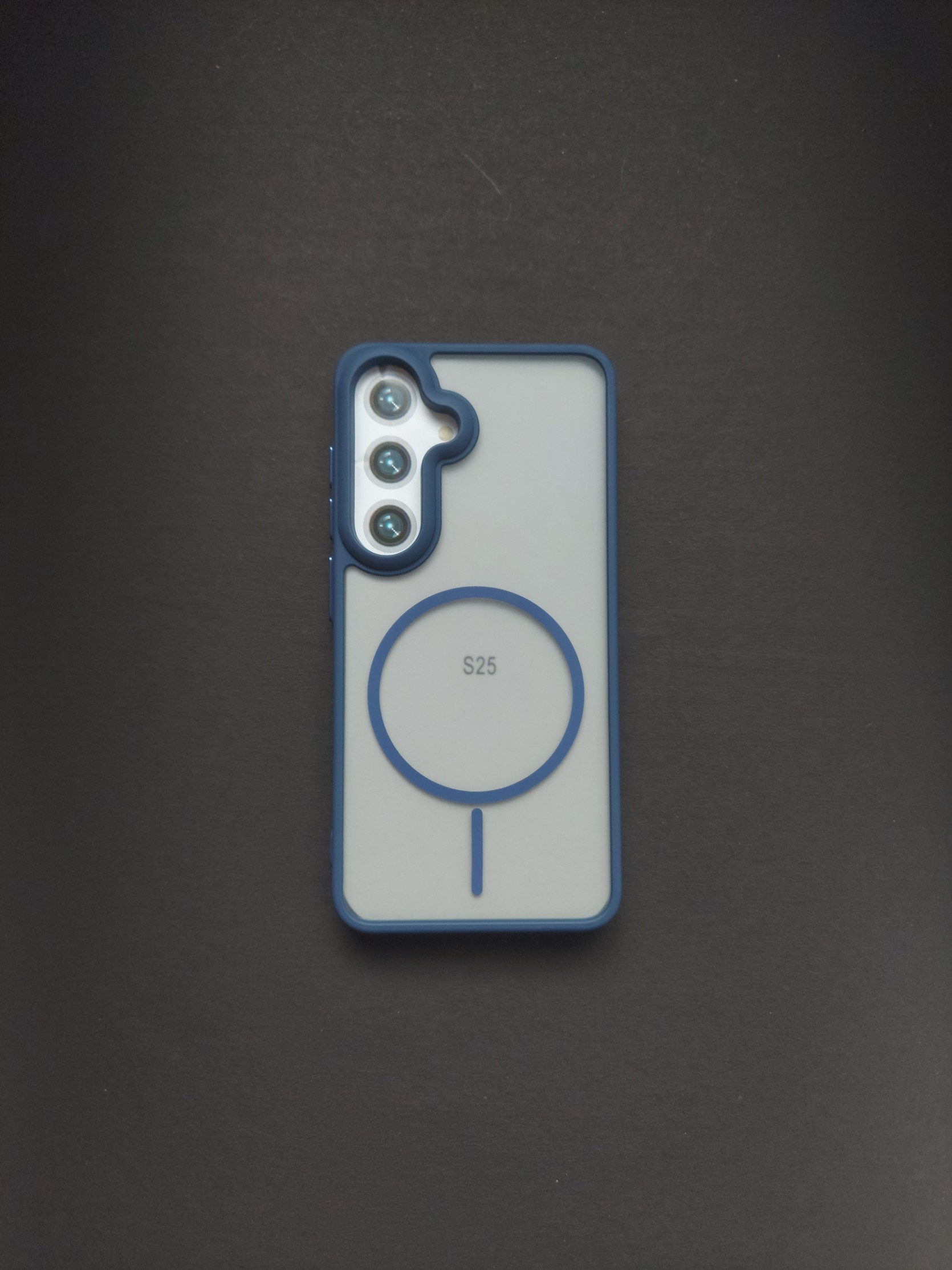  SAMSUNG GALAXY S25 Blue Magnetic Phone Case for Samsung S25