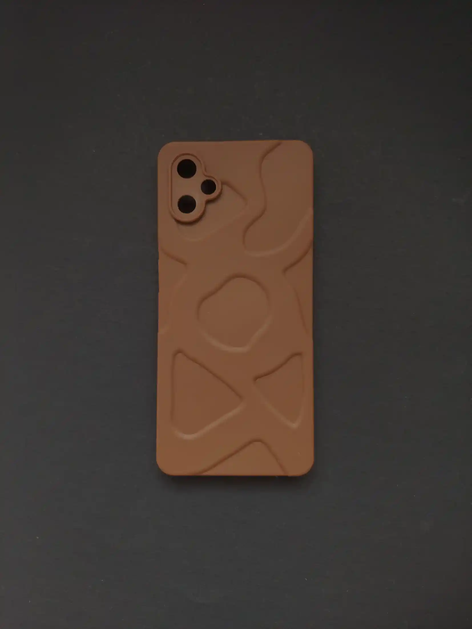  SAMSUNG GALAXY F06 Brown Geometric Phone Case