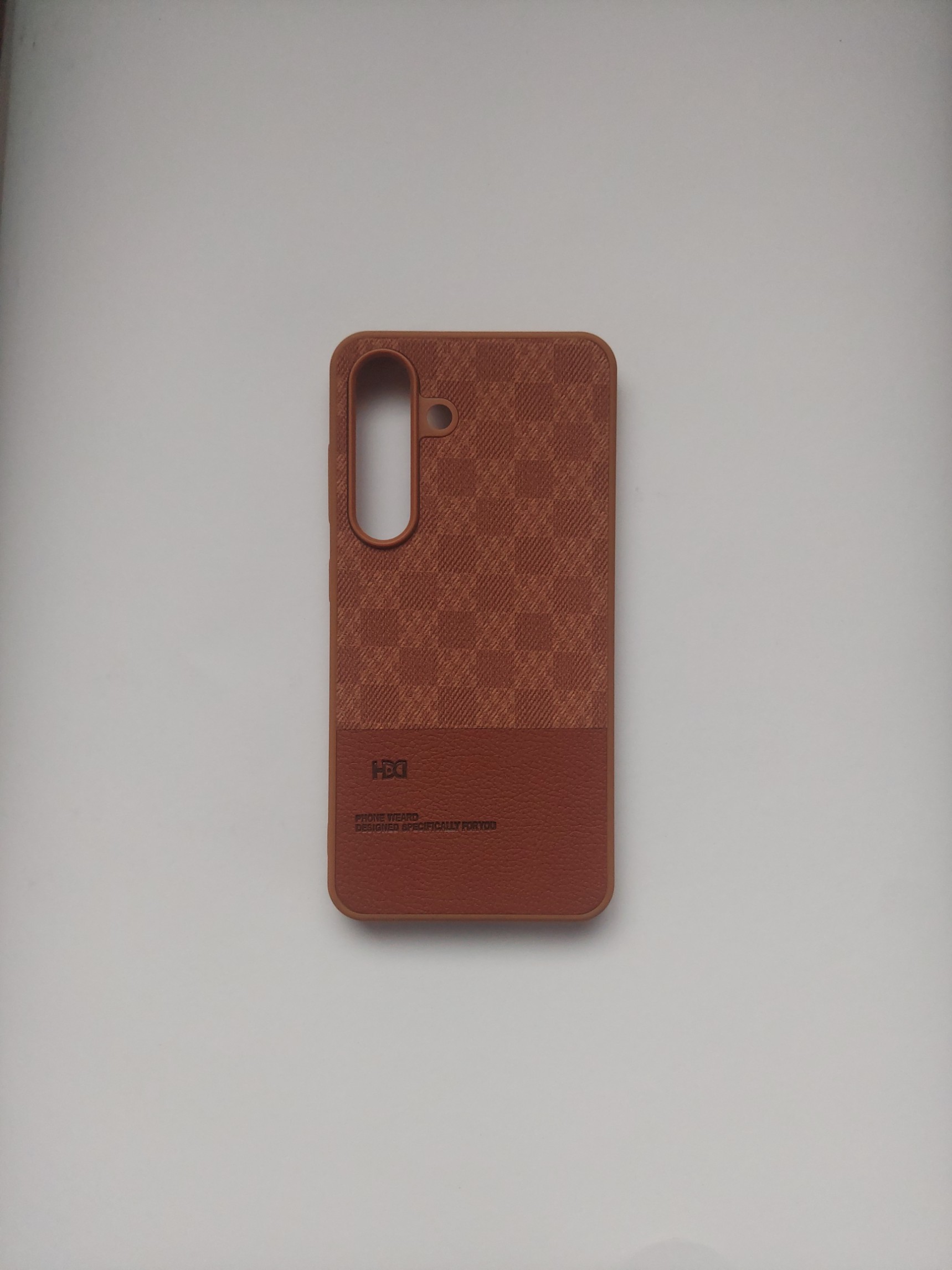SAMSUNG GALAXY S25 LUXURY Brown Patterned Phone Case