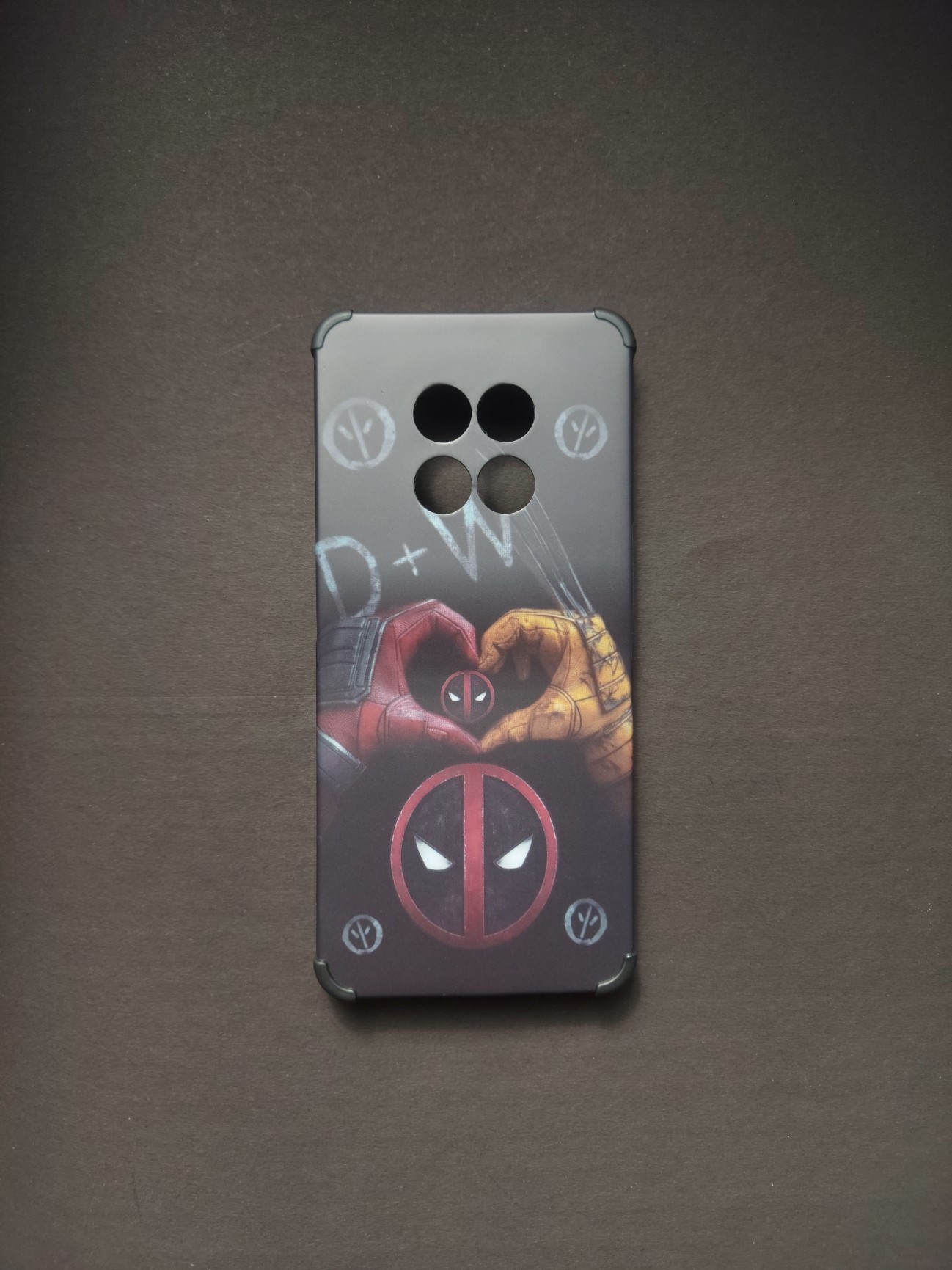REALME 12 Deadpool and The Thing themed phone case