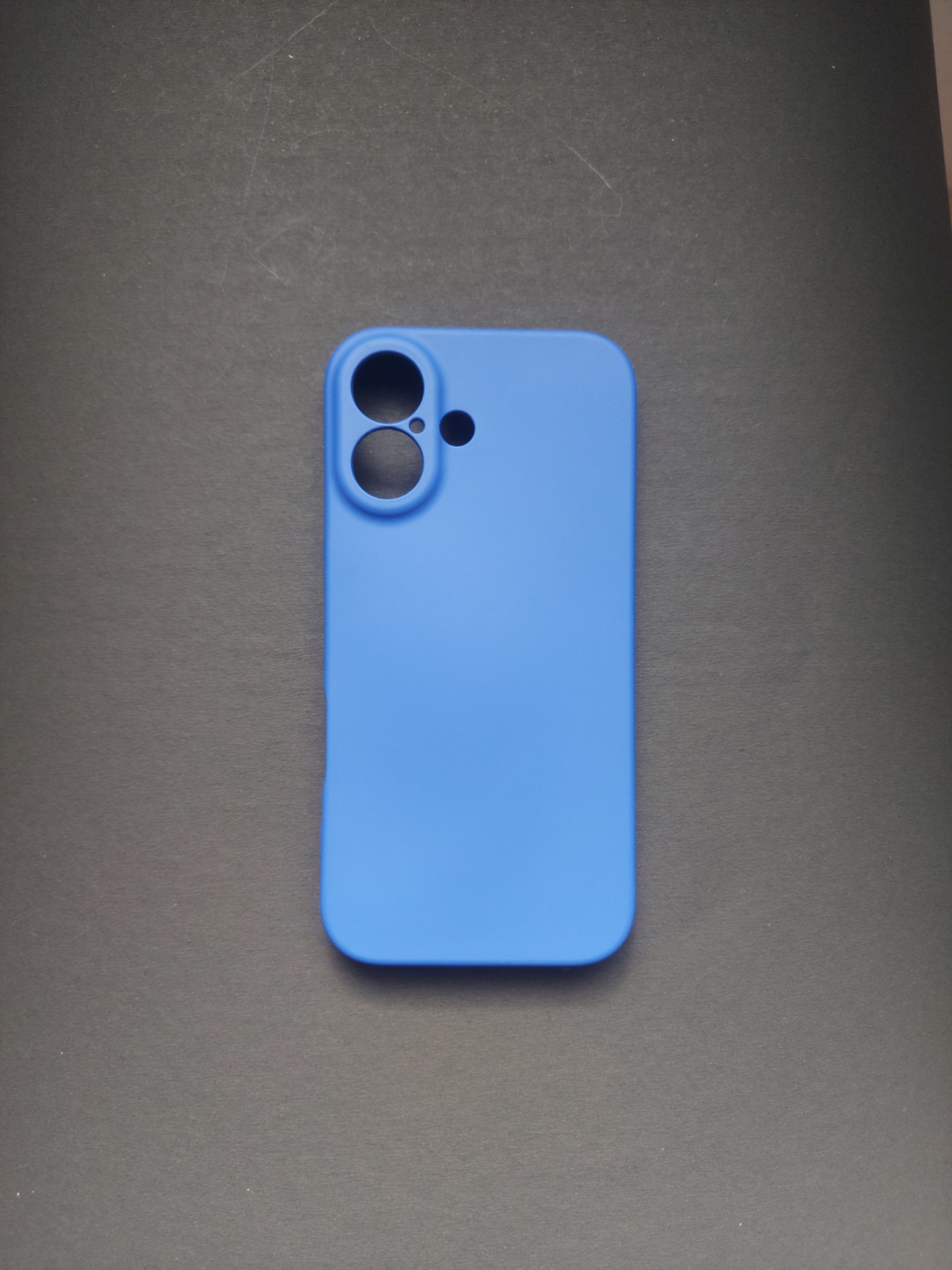 IPhone 16 | Blue Silicone Phone Case