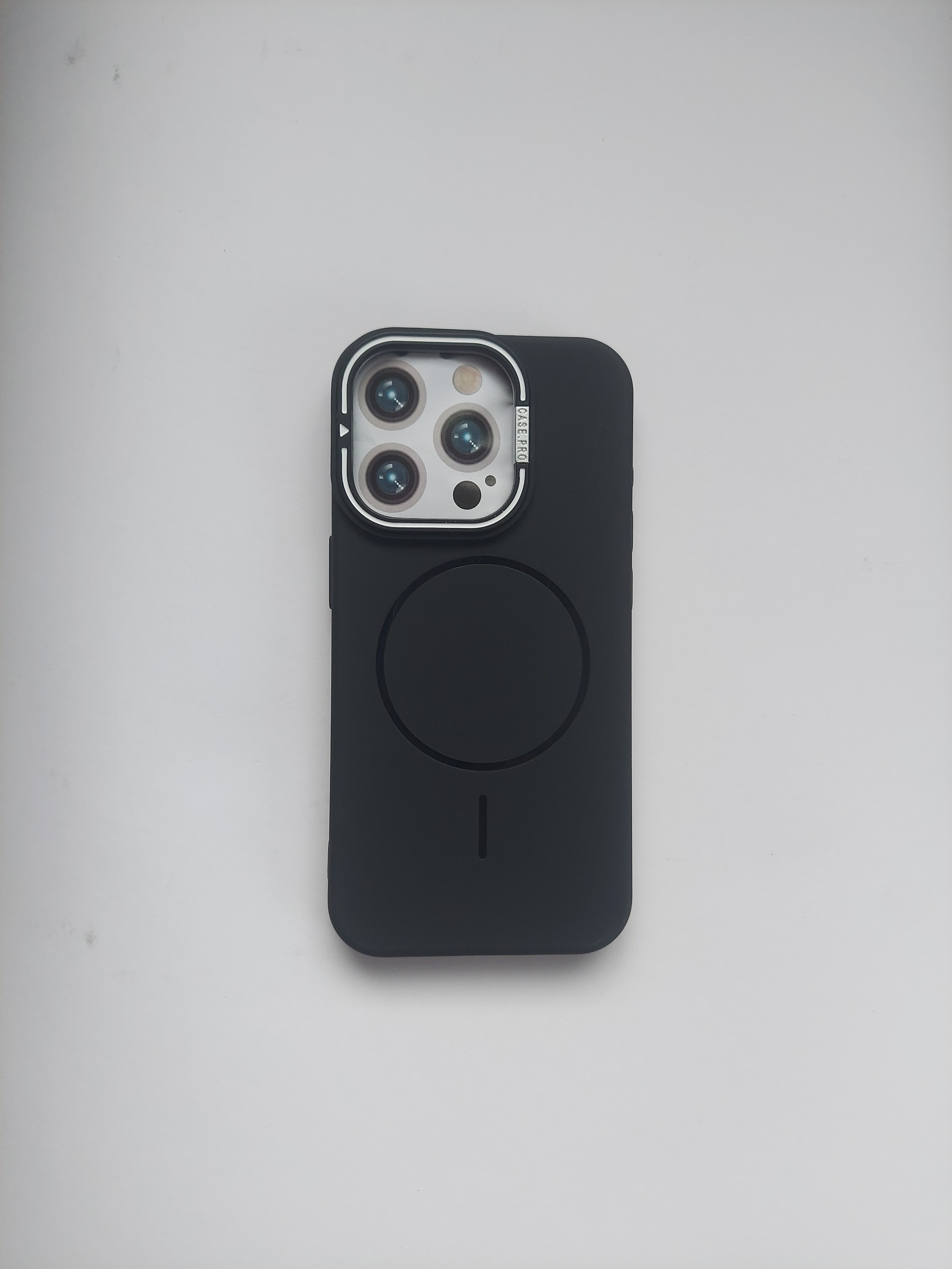 IPHONE 15 PRO BLACK Premium Magsafe Compatible Case