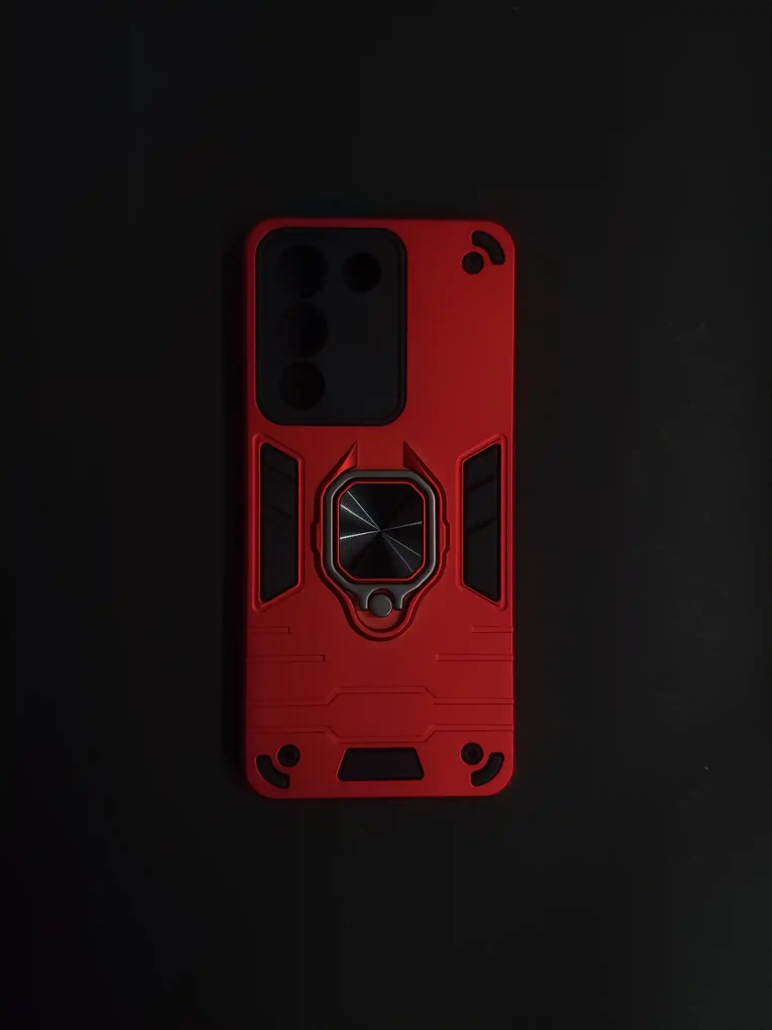 VIVO Y200 Red Rugged Phone Case