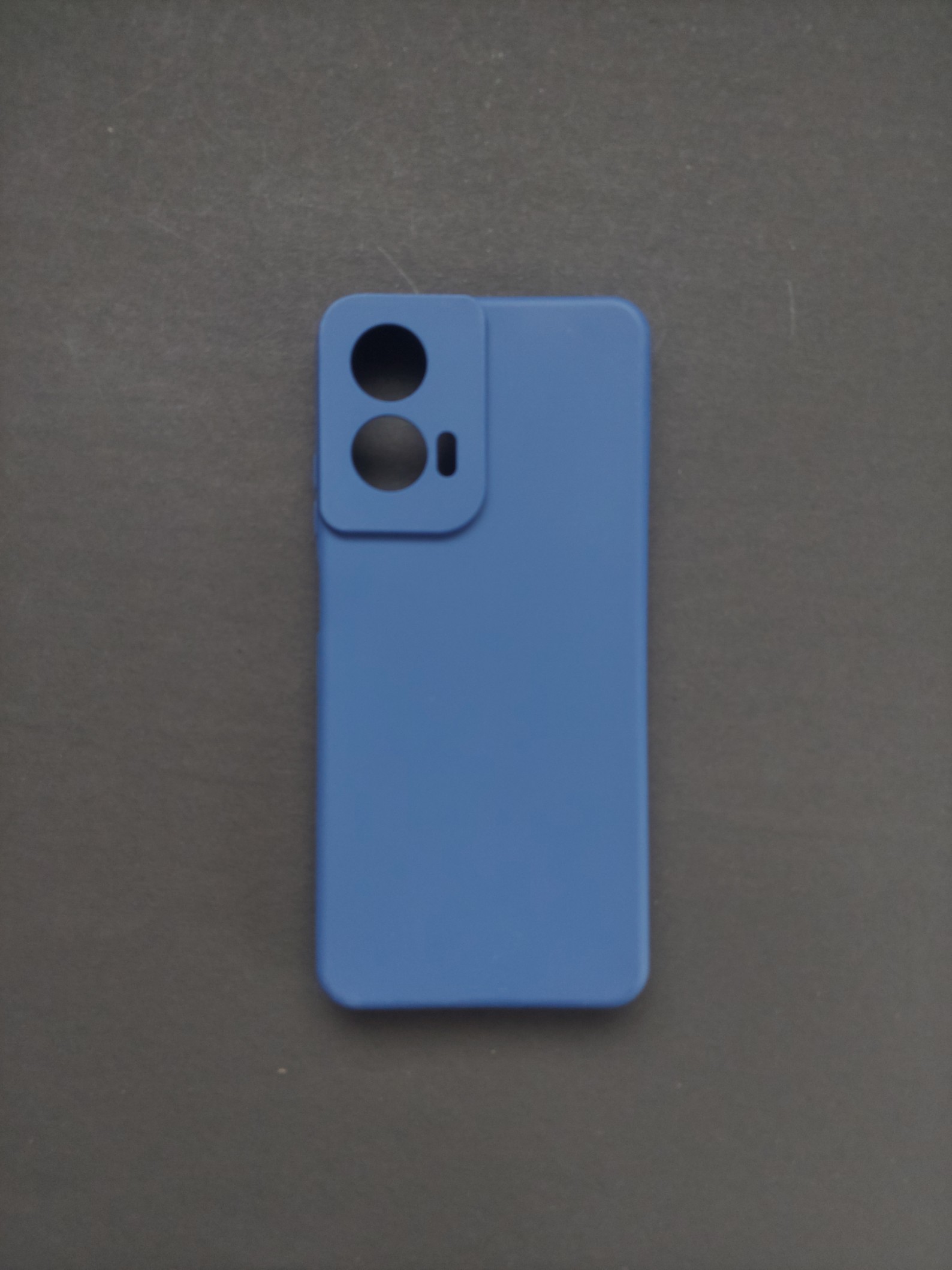 MOTOROLA G35 Blue Silicone Phone Case