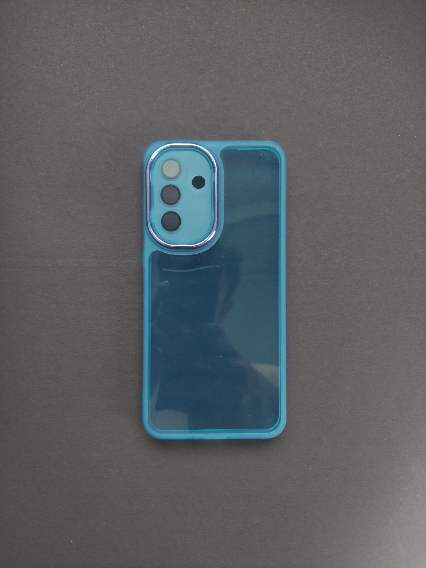 SAMSUNG GALAXY A56 Blue Transparent Phone Case