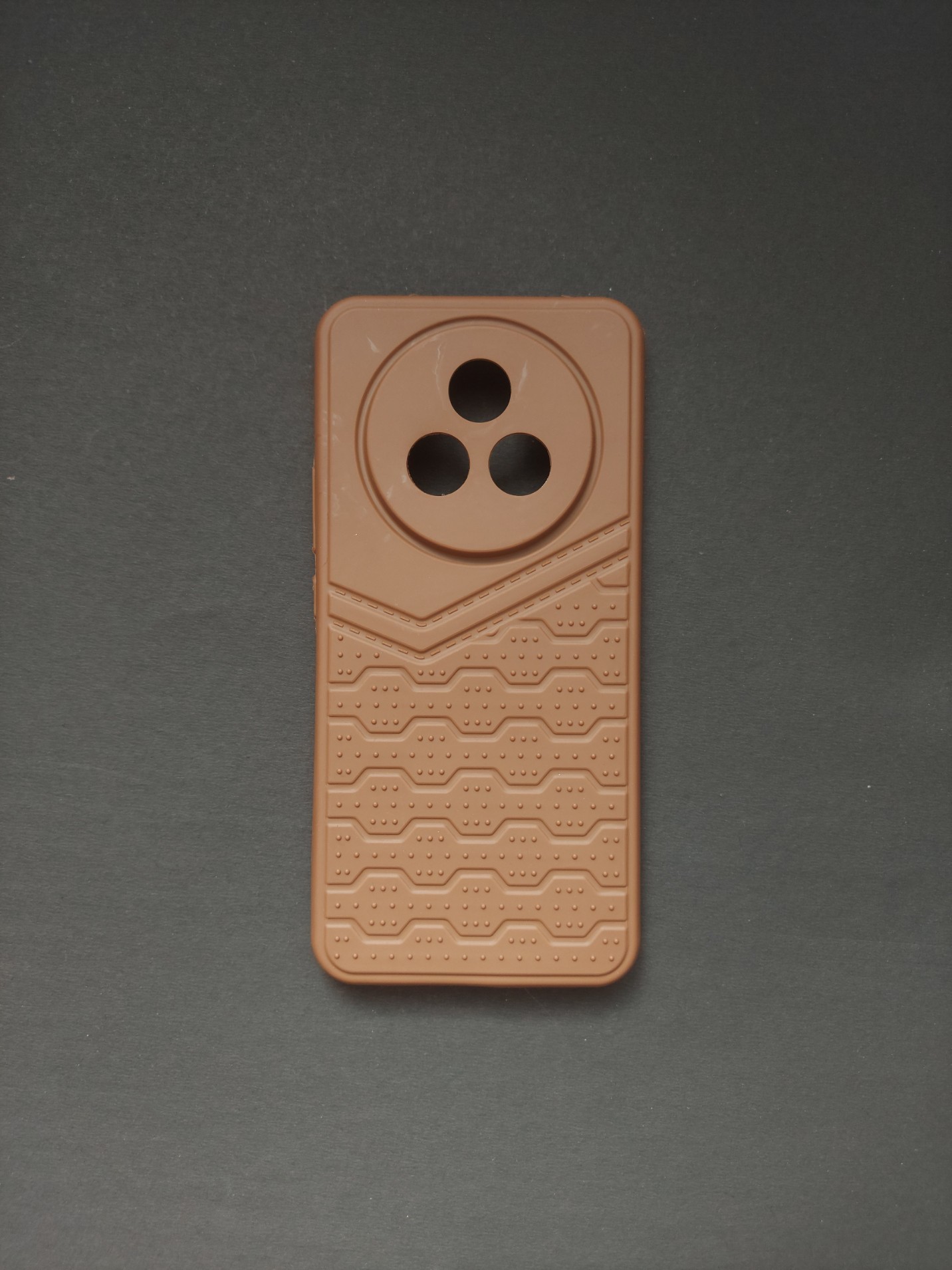 Realme P3 PRO Brown Silicone Phone Case