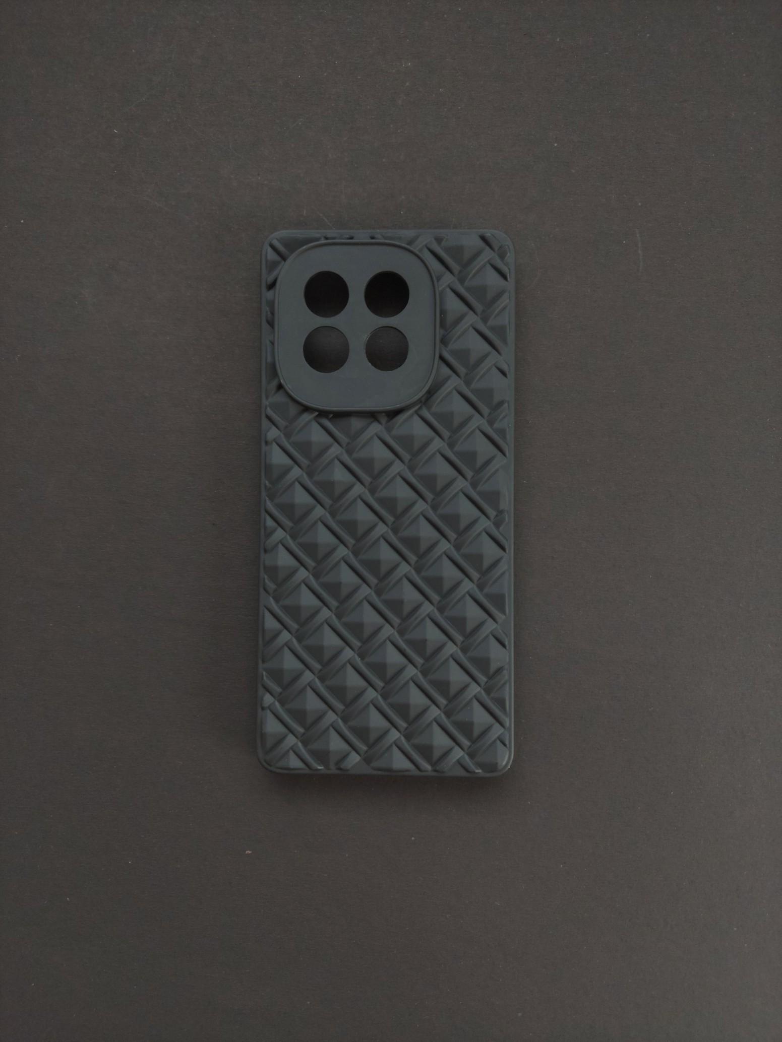 I Qoo Neo 10 Textured Black Phone Case