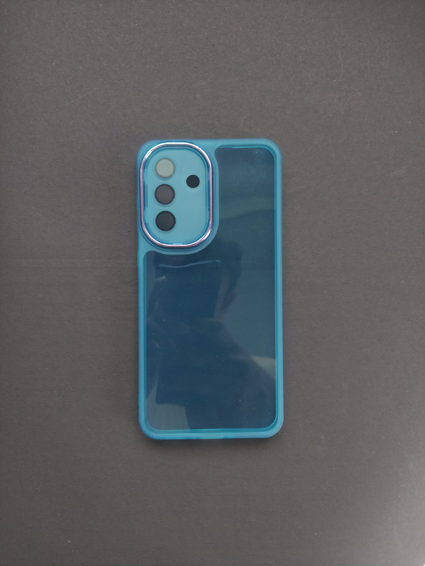  SAMSUNG GALAXY A56 Blue Transparent Phone Case