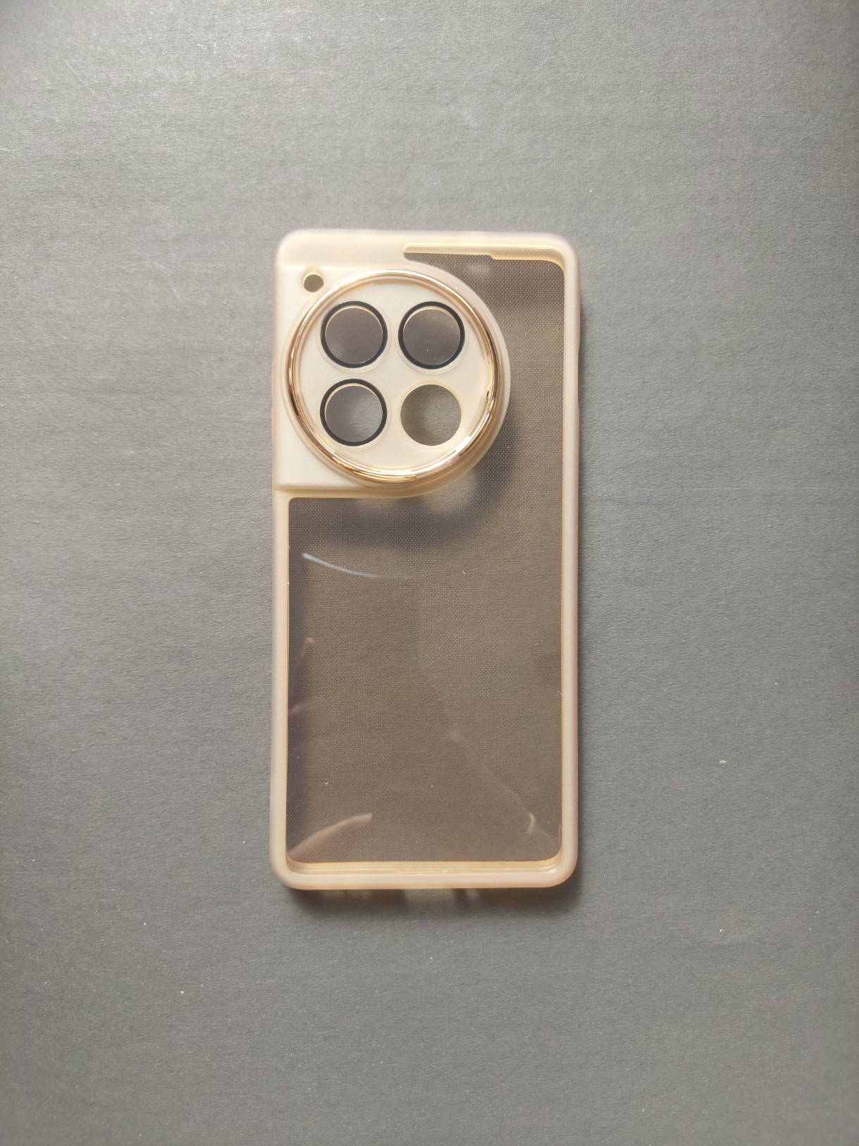 ONEPLUS 10R BROWN COLOUR TRANPARANT