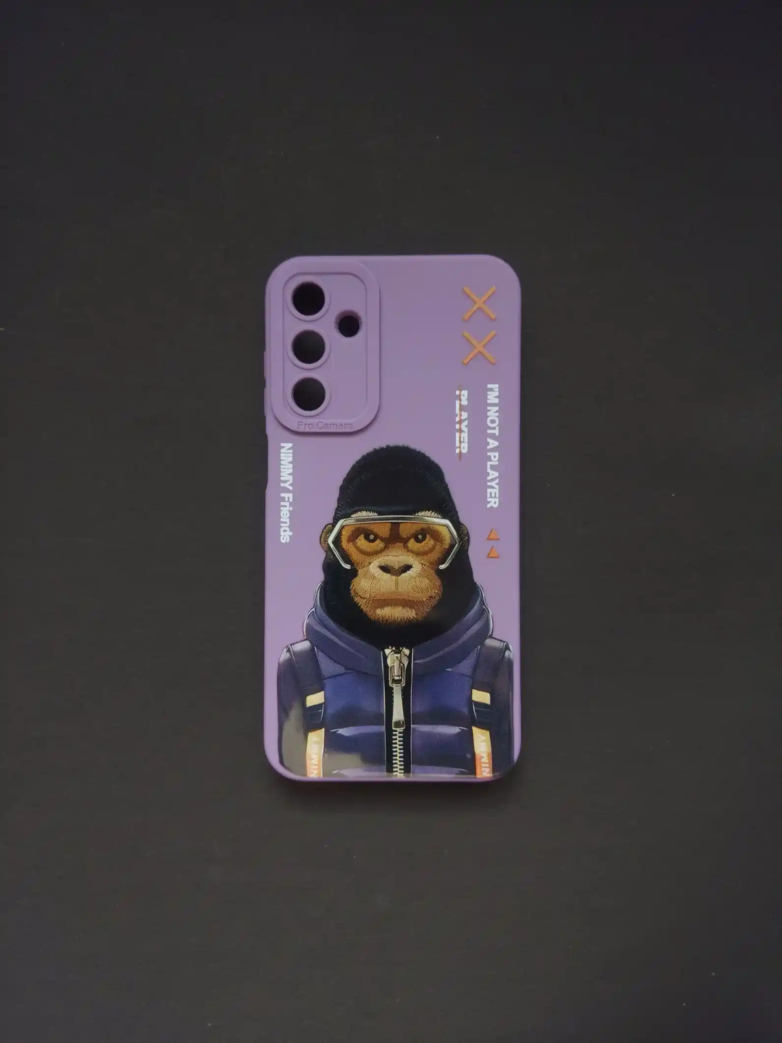  SAMSUNG GALAXY A15 Purple Gamer-Themed Phone Case