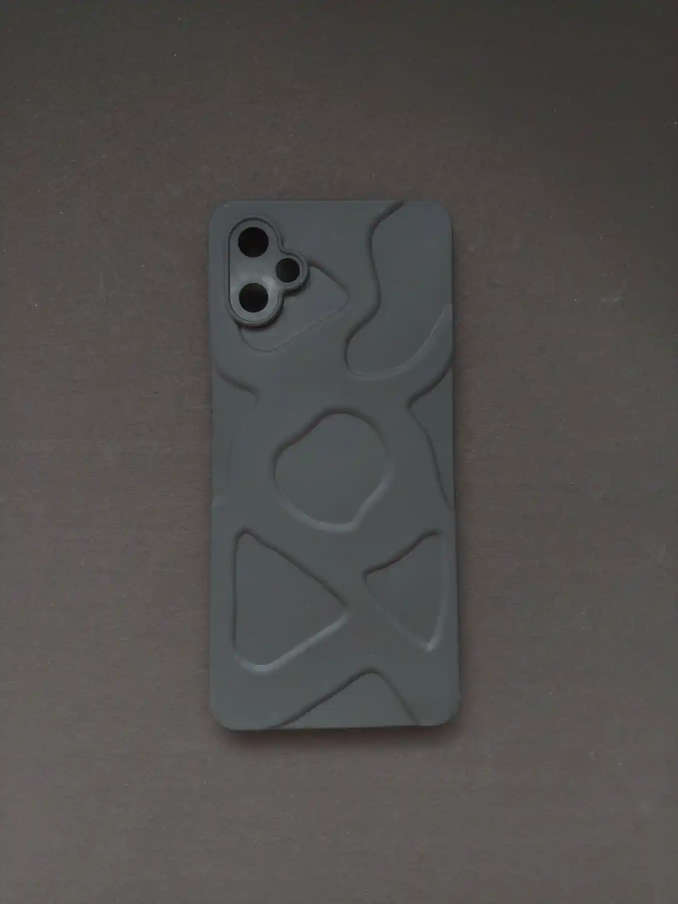  SAMSUNG GALAXY F06 Matte Black Geometric Phone Case