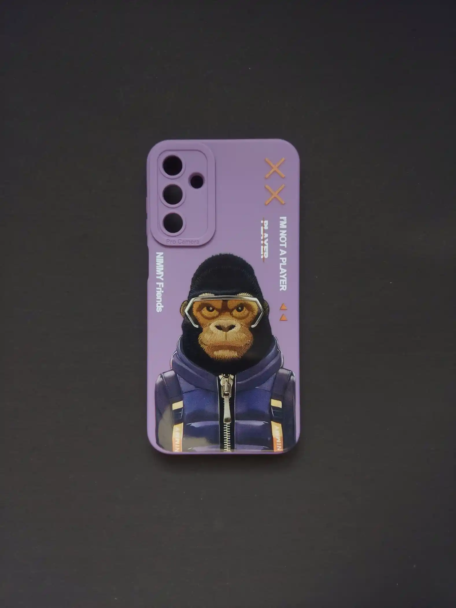  SAMSUNG GALAXY A15 Purple Gamer-Themed Phone Case