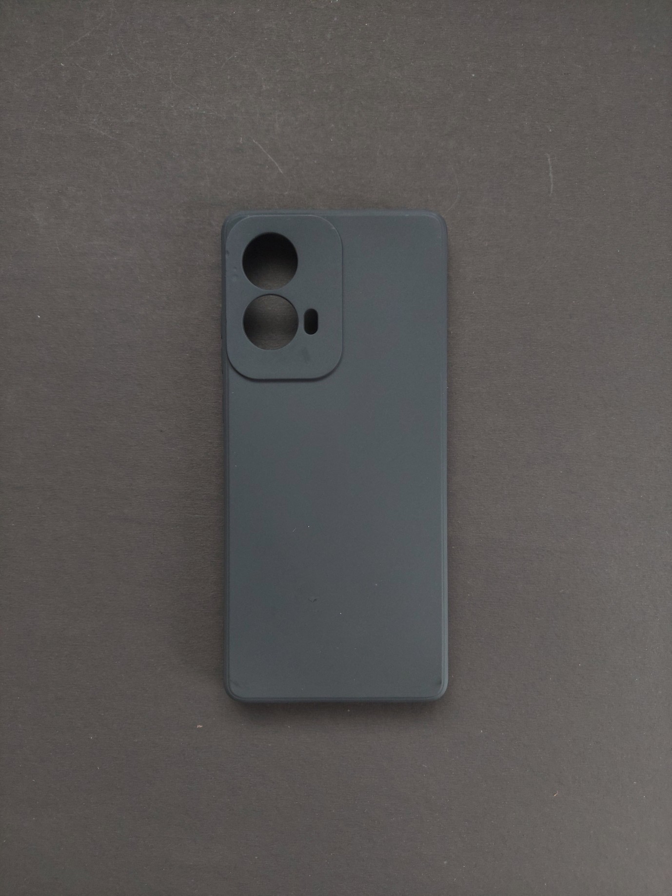 MOTOROLA G85 Black Silicone Phone Case