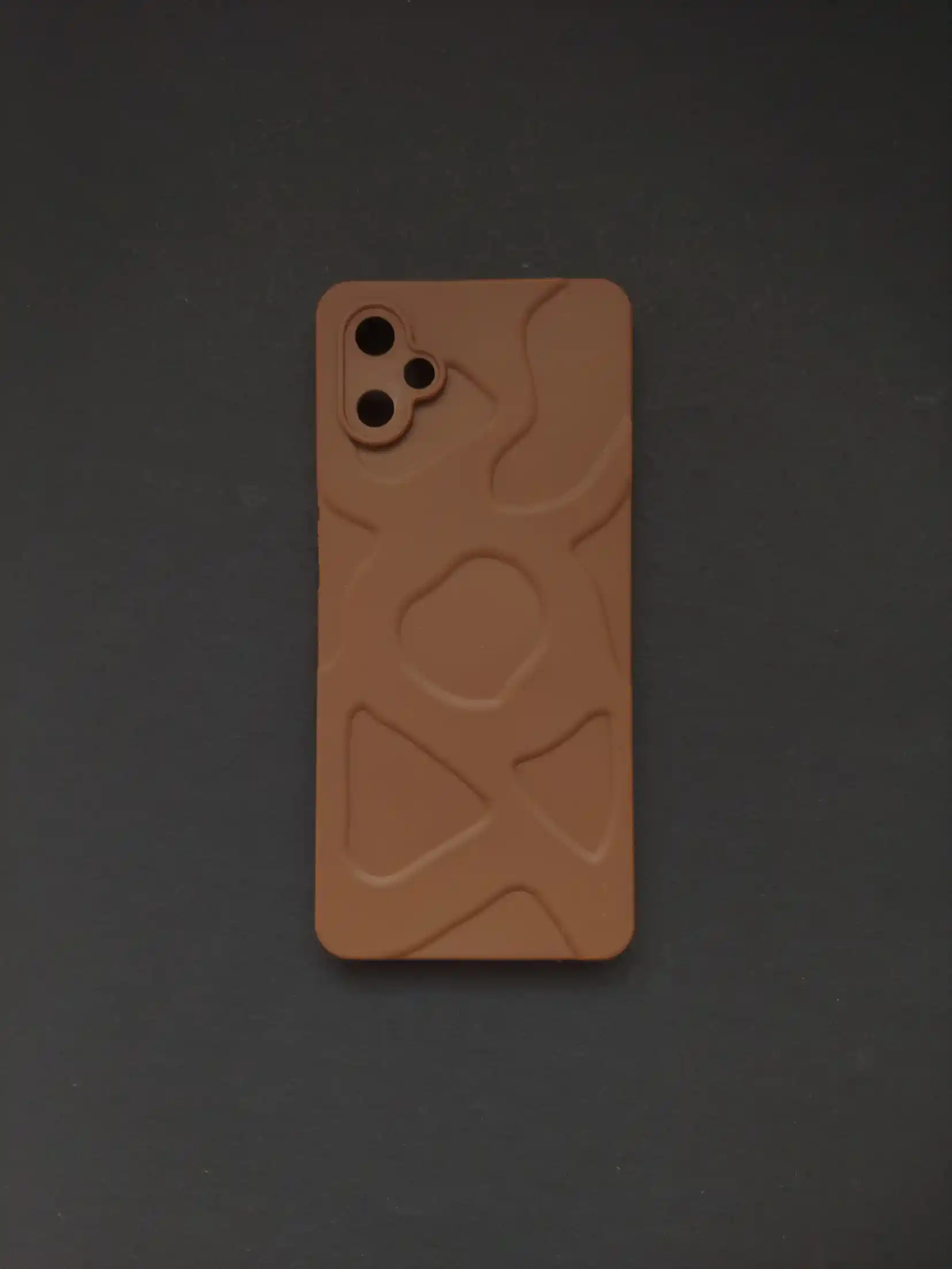  SAMSUNG GALAXY F06 Brown Geometric Phone Case