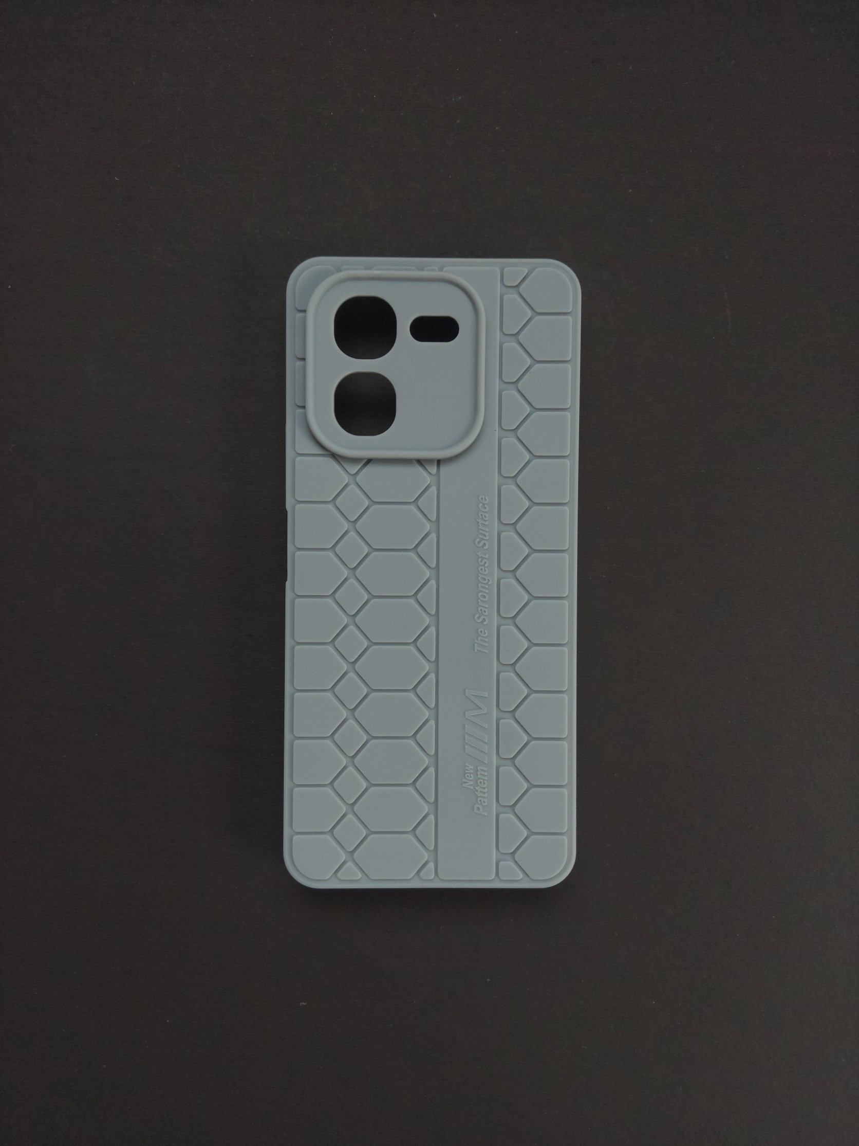 iQOO Z9x grey Protective Silicone Phone Case