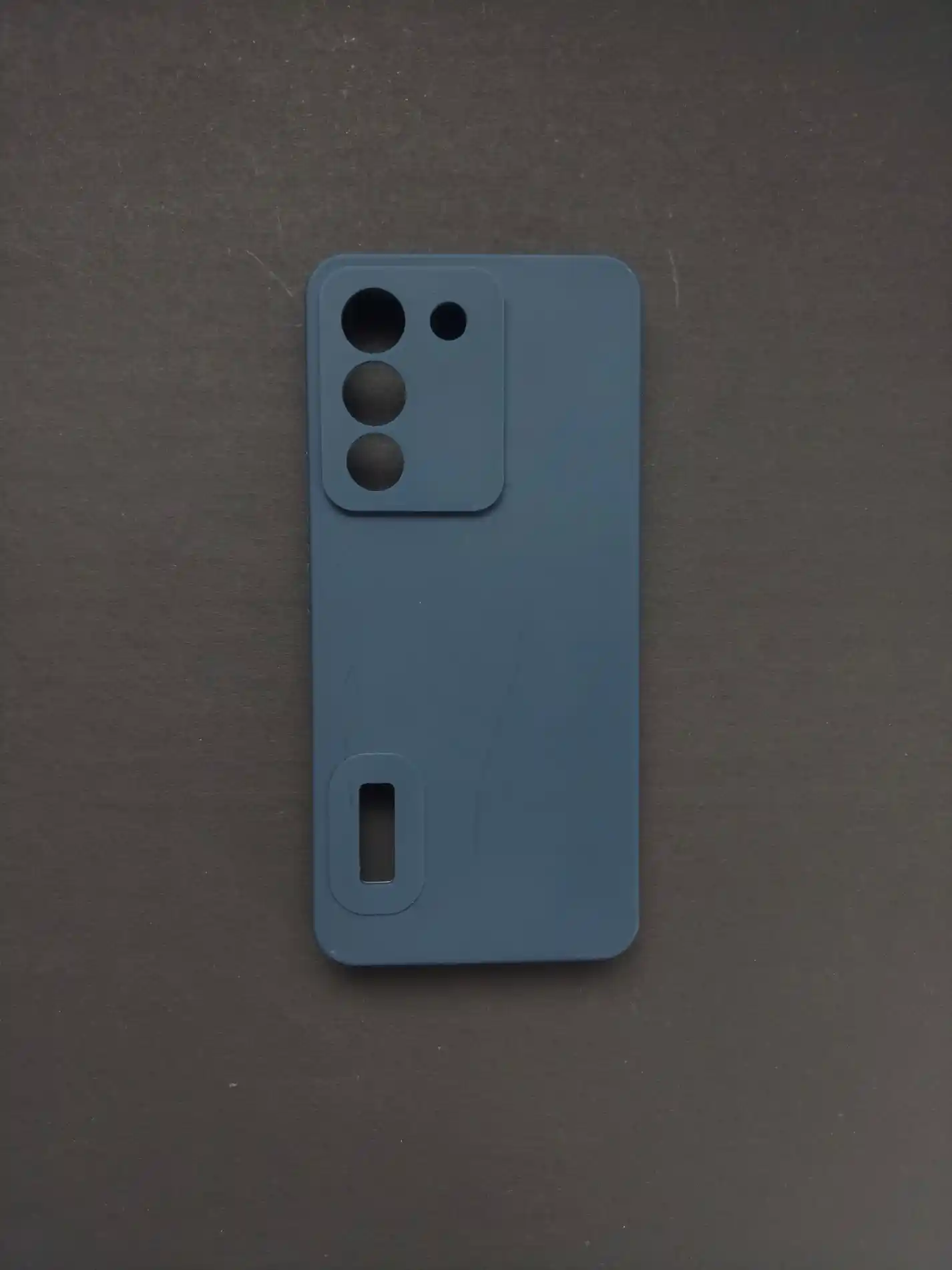 VIVO Y200 Dark Blue Silicone Phone Case