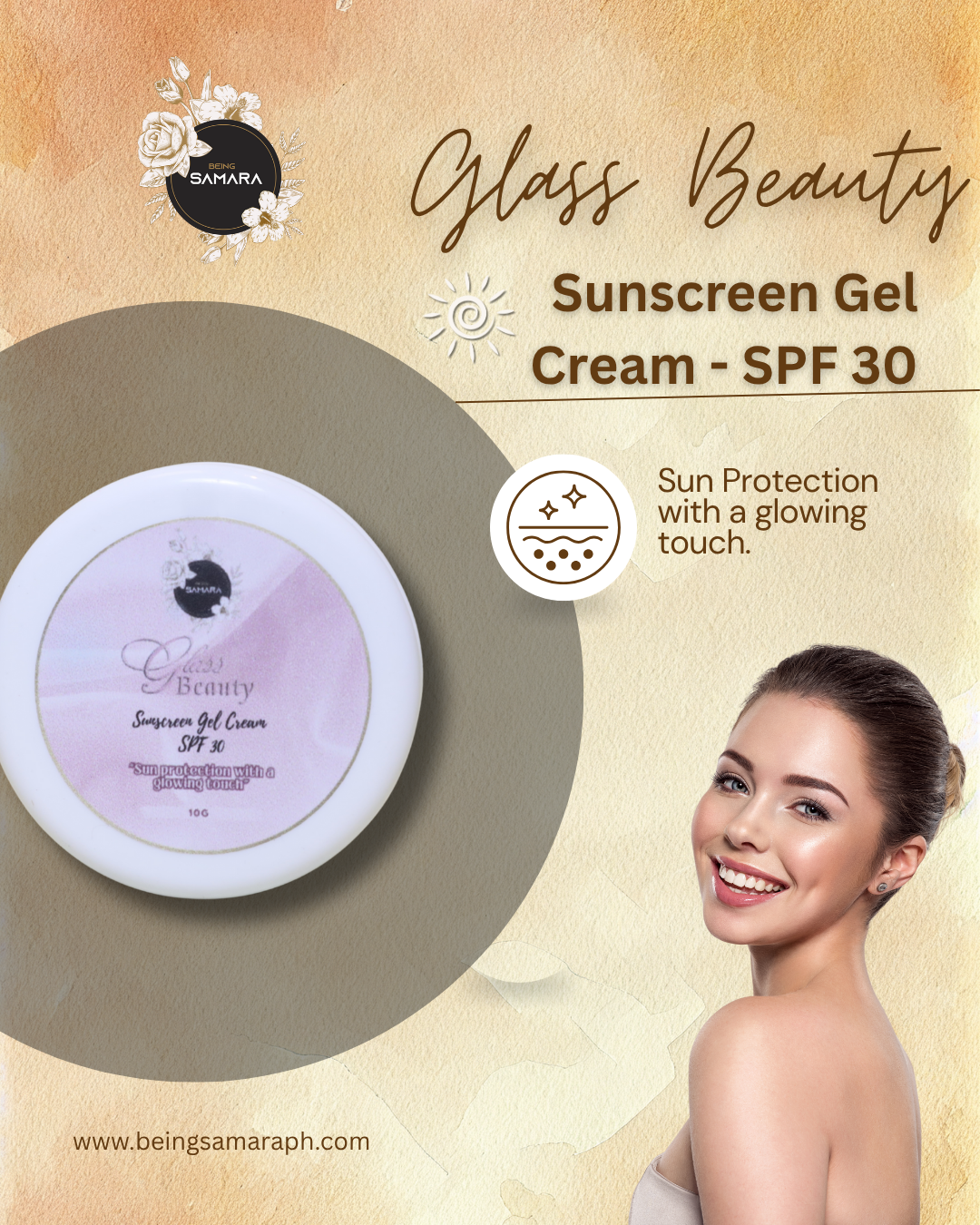 Glass Beauty Sunscreen Gel Cream - SPF 30