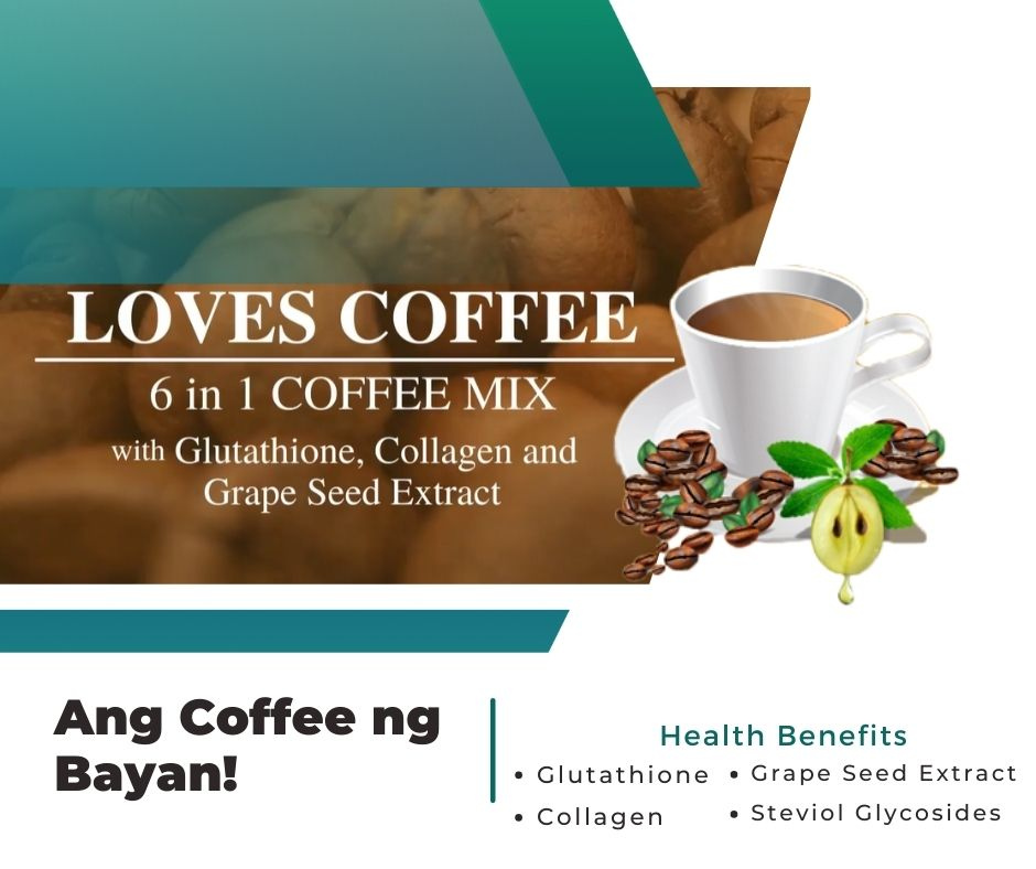 LOVES COFFEE 6 in 1 Coffee Mix - 20 Sachets